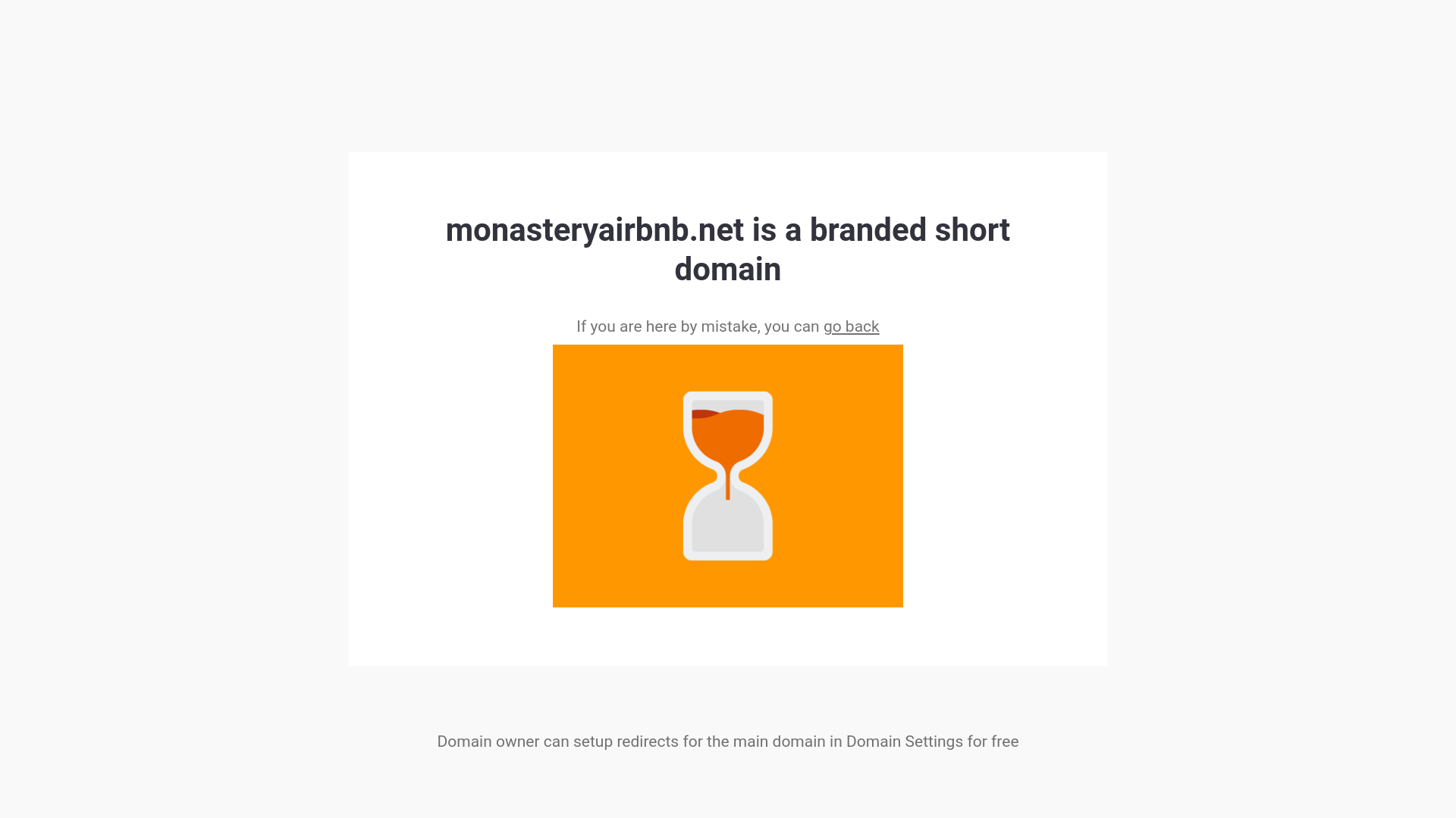 website screenshot of https://monasteryairbnb.net/