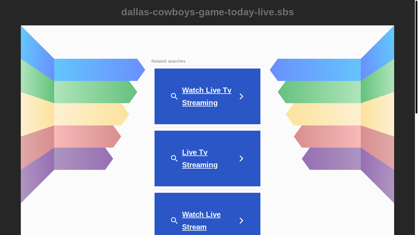 website screenshot of https://dallas-cowboys-game-today-live.sbs/