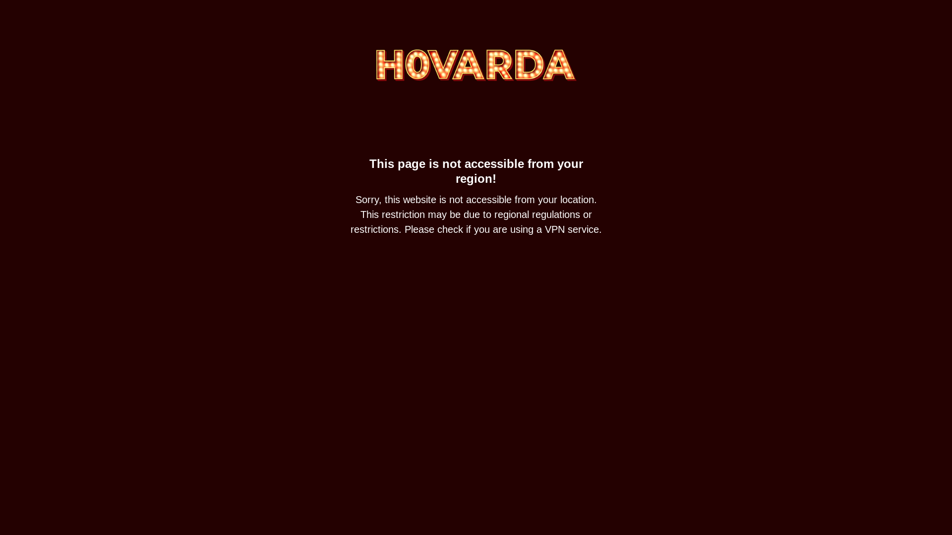 website screenshot of https://hovarda432.com/