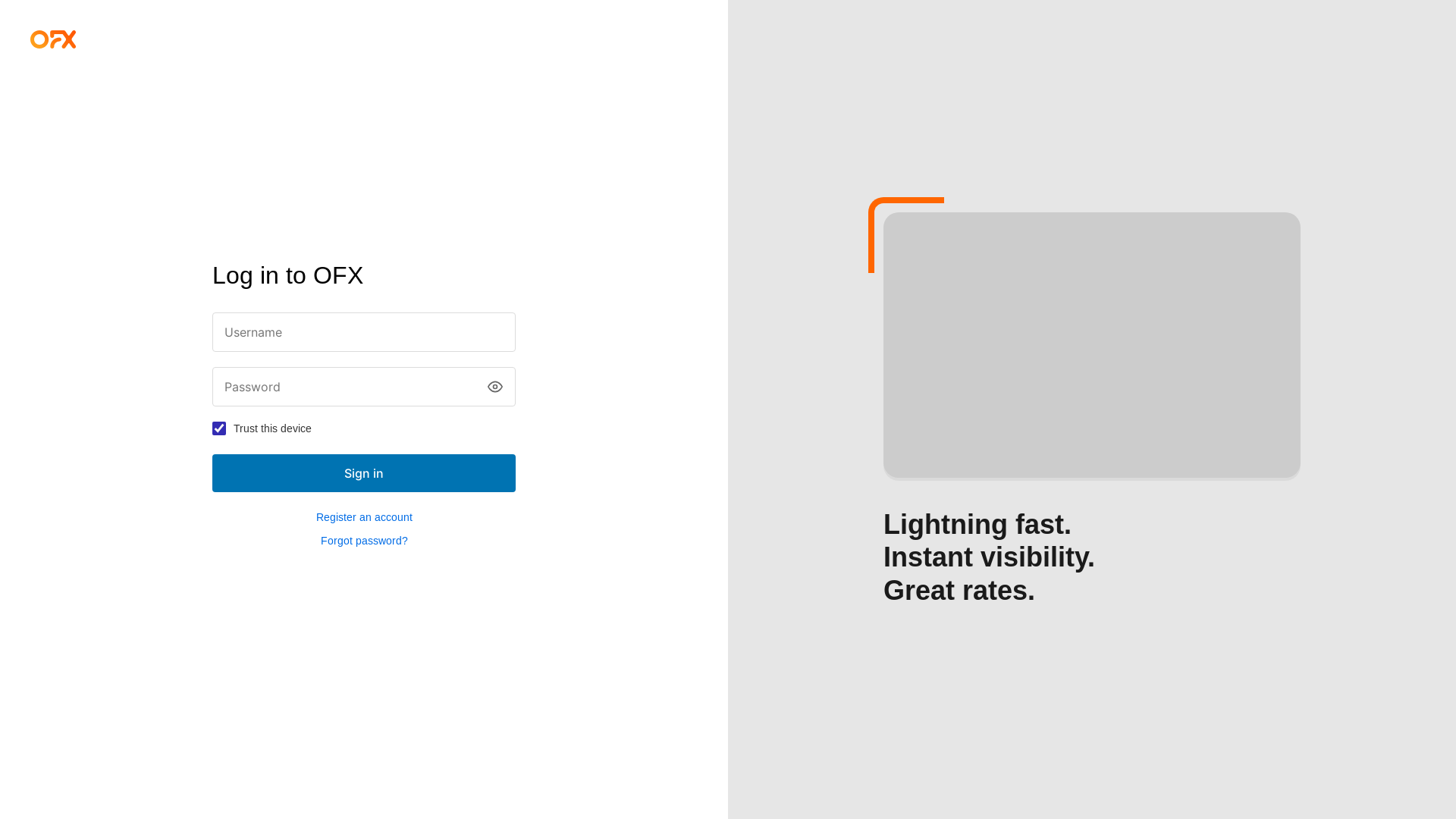 website screenshot of https://ofx-logln.top/