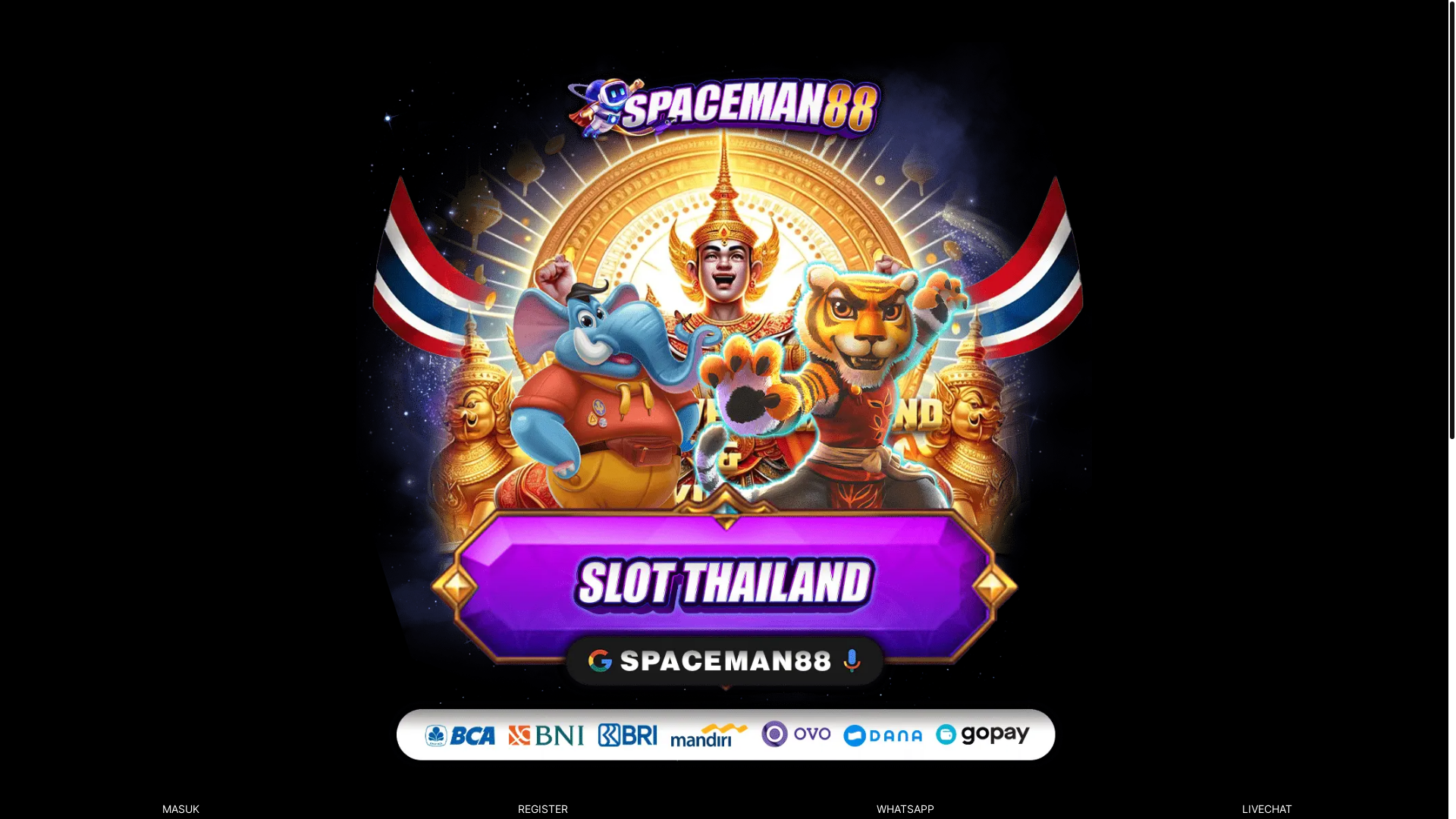 website screenshot of https://slot-gacor-rank1.pages.dev/