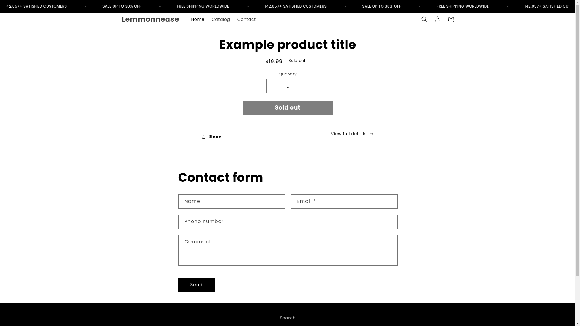 website screenshot of https://lemmonnease.com/