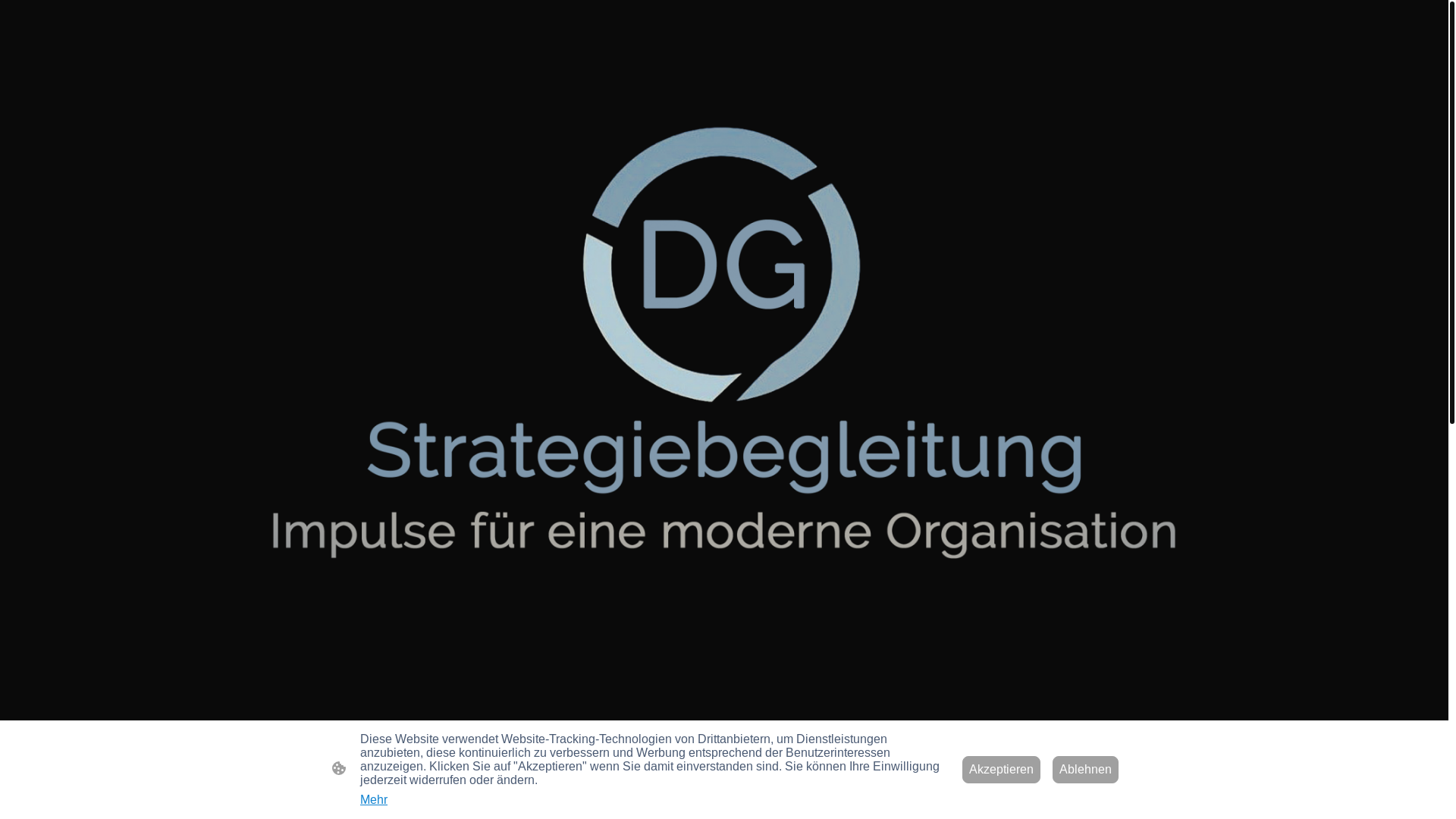 website screenshot of https://dg-strategiebegleitung.de/