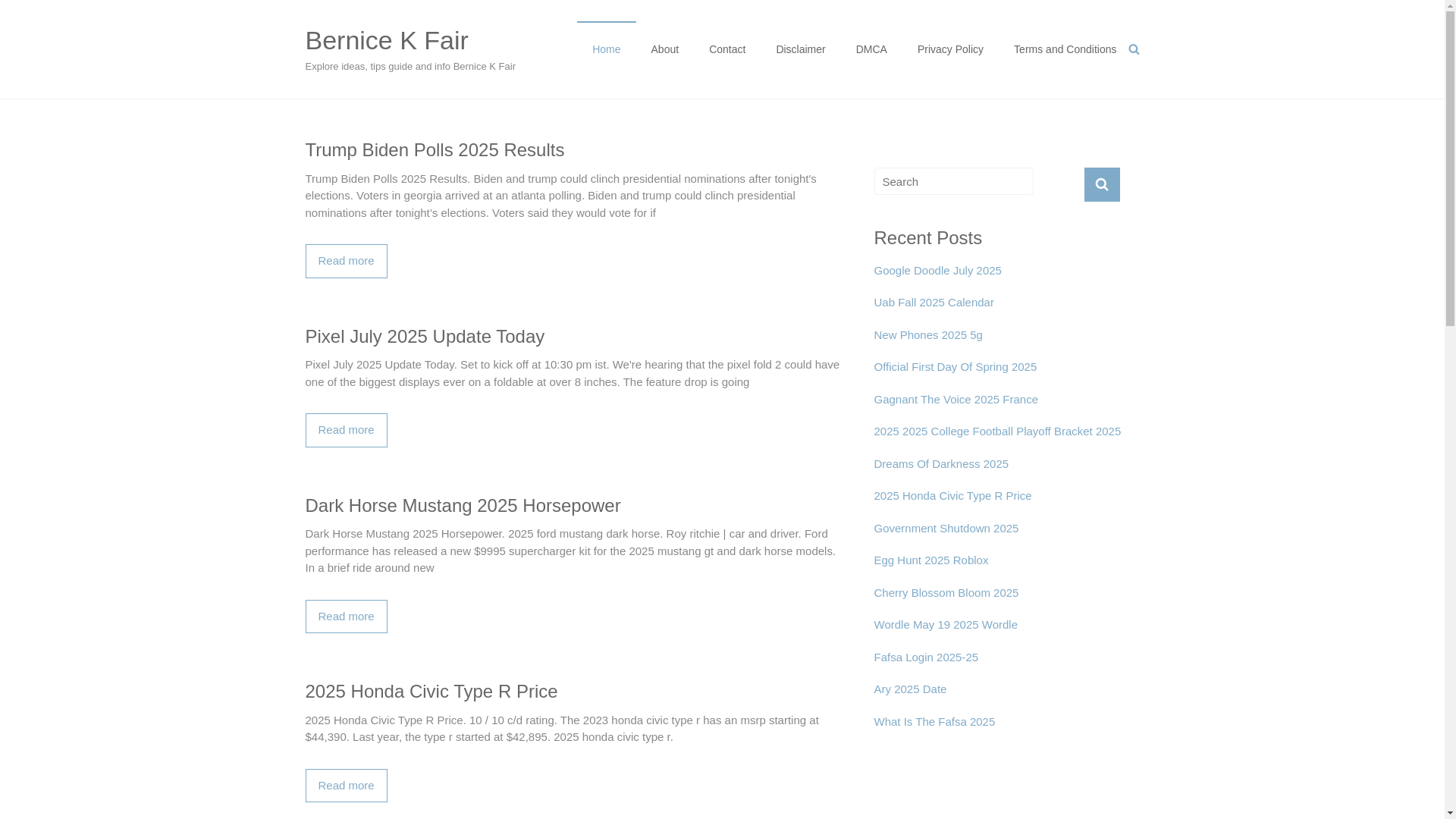 website screenshot of https://bernicekfairf.pages.dev/