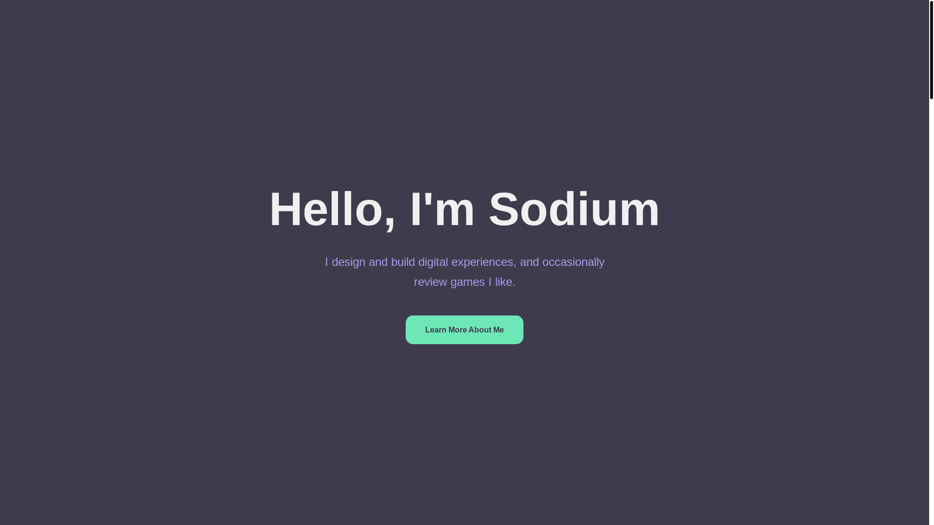 website screenshot of https://sodium-website.pages.dev/
