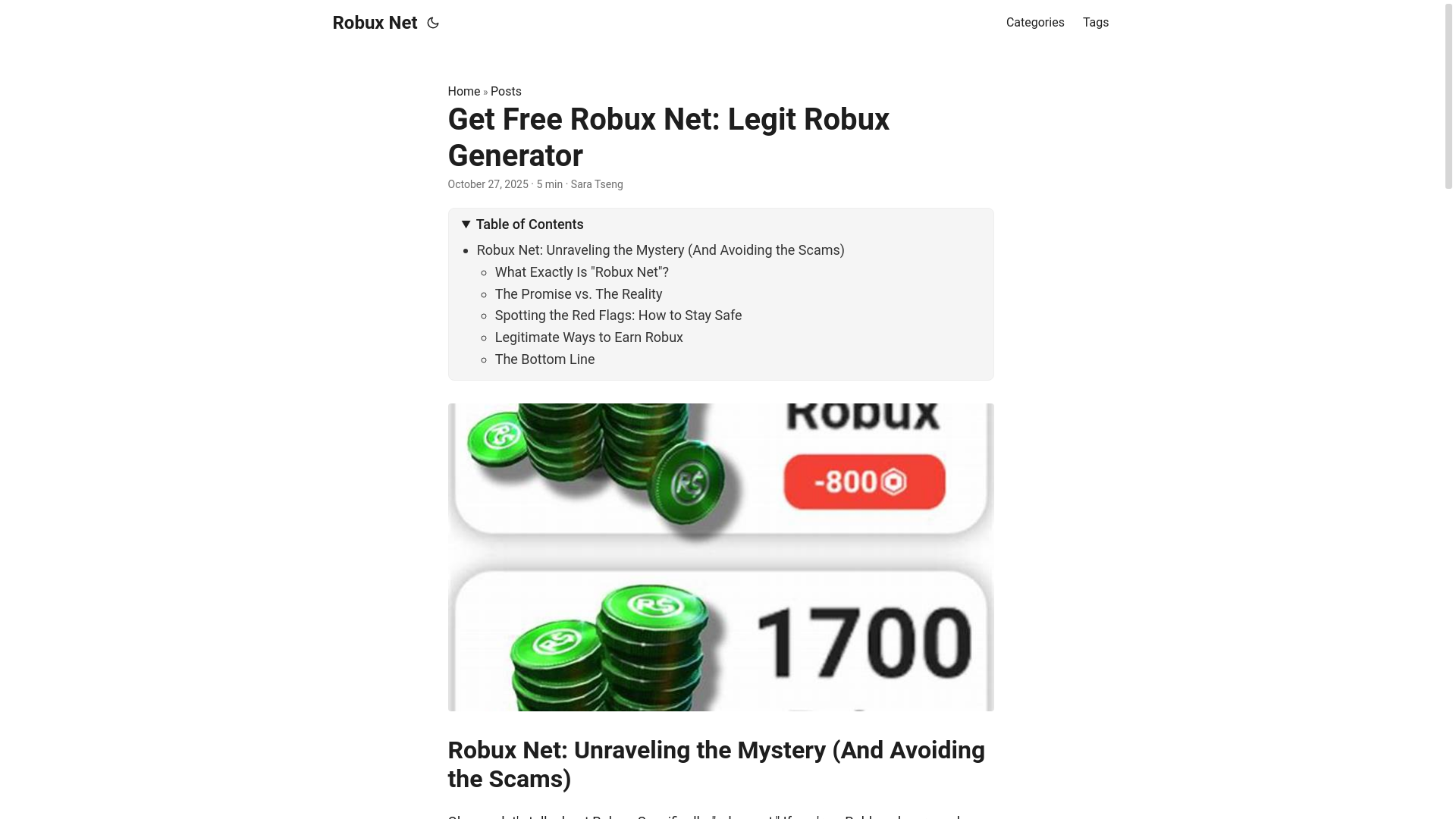 website screenshot of https://robux-net.pages.dev/