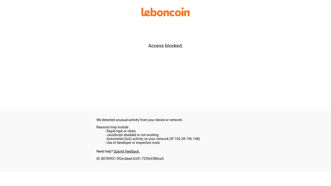 website screenshot of https://www.leboncoin.fr/ad/ventes_immobilieres/2982610053