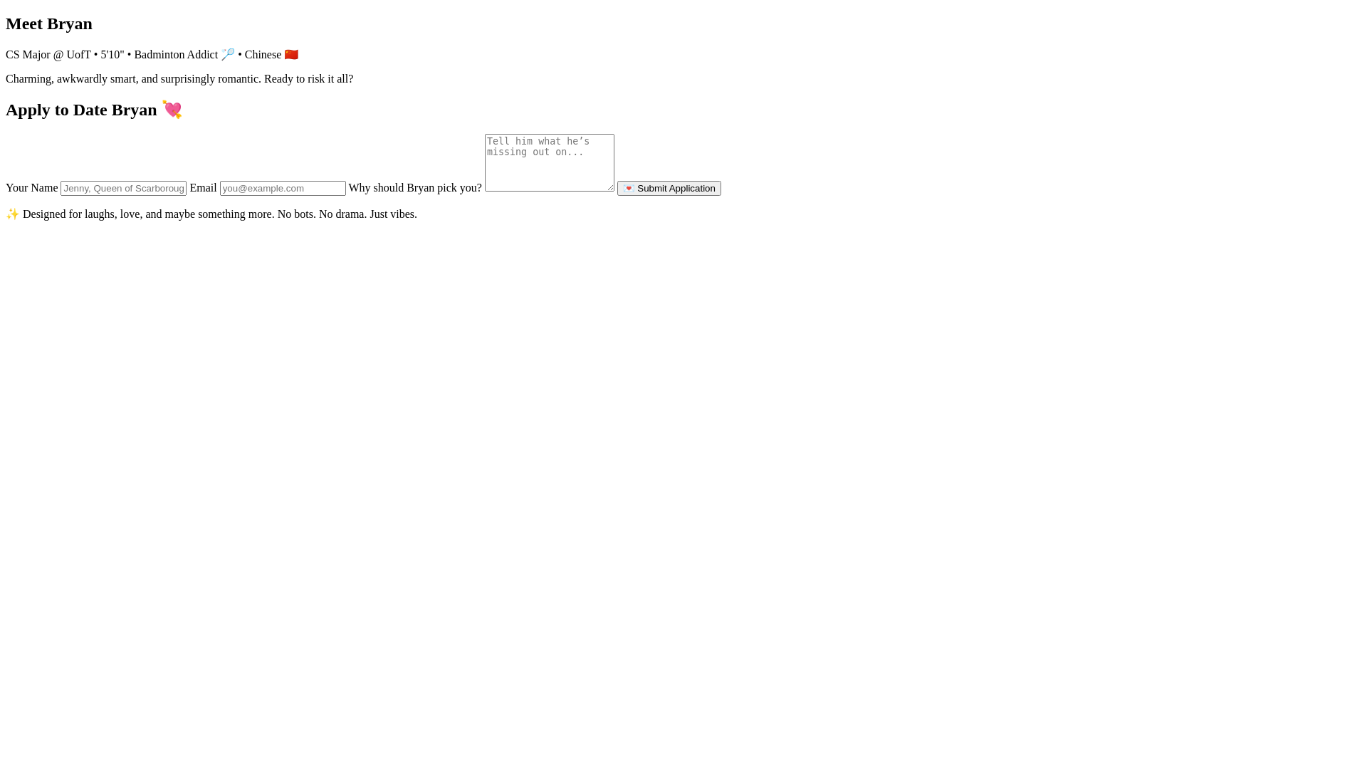 website screenshot of https://datebryan.info/