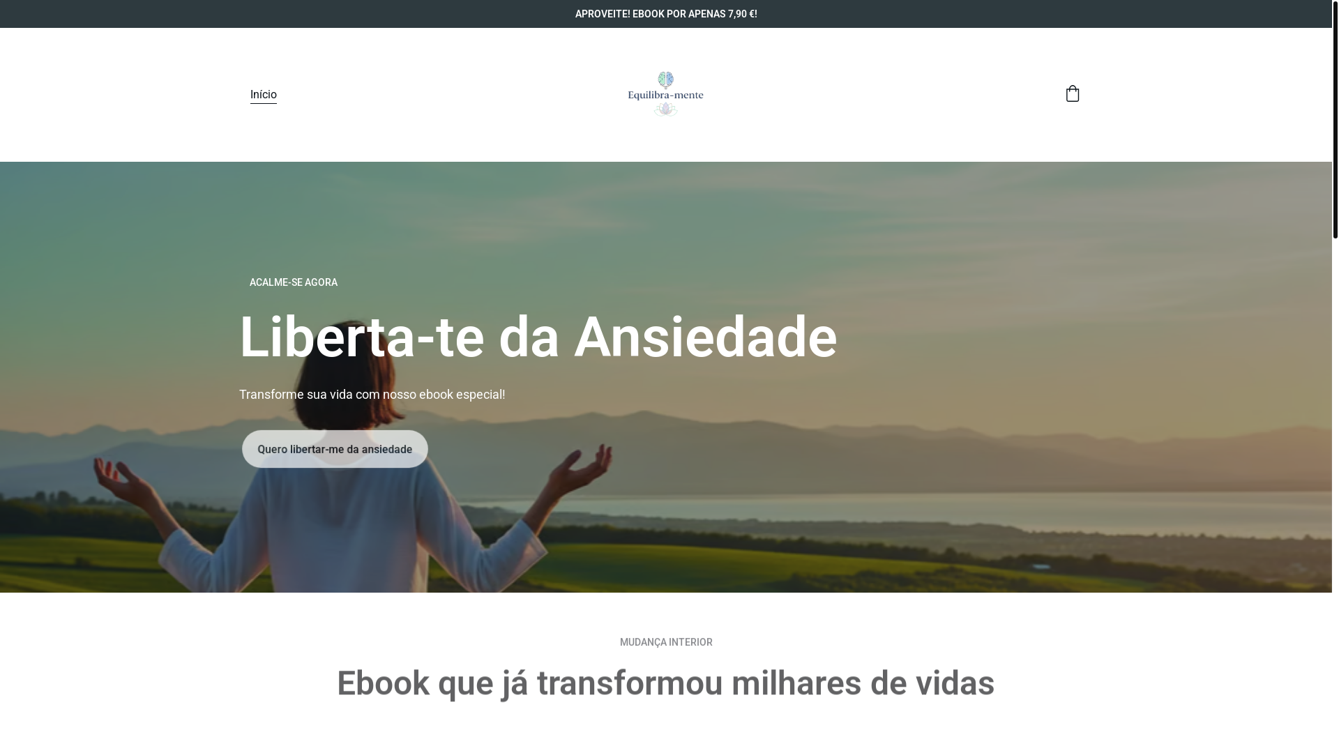 website screenshot of https://equilibramente.site/