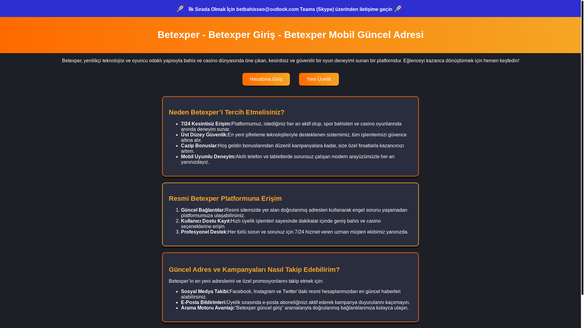 website screenshot of https://betexper-giris-adresi-top.pages.dev/