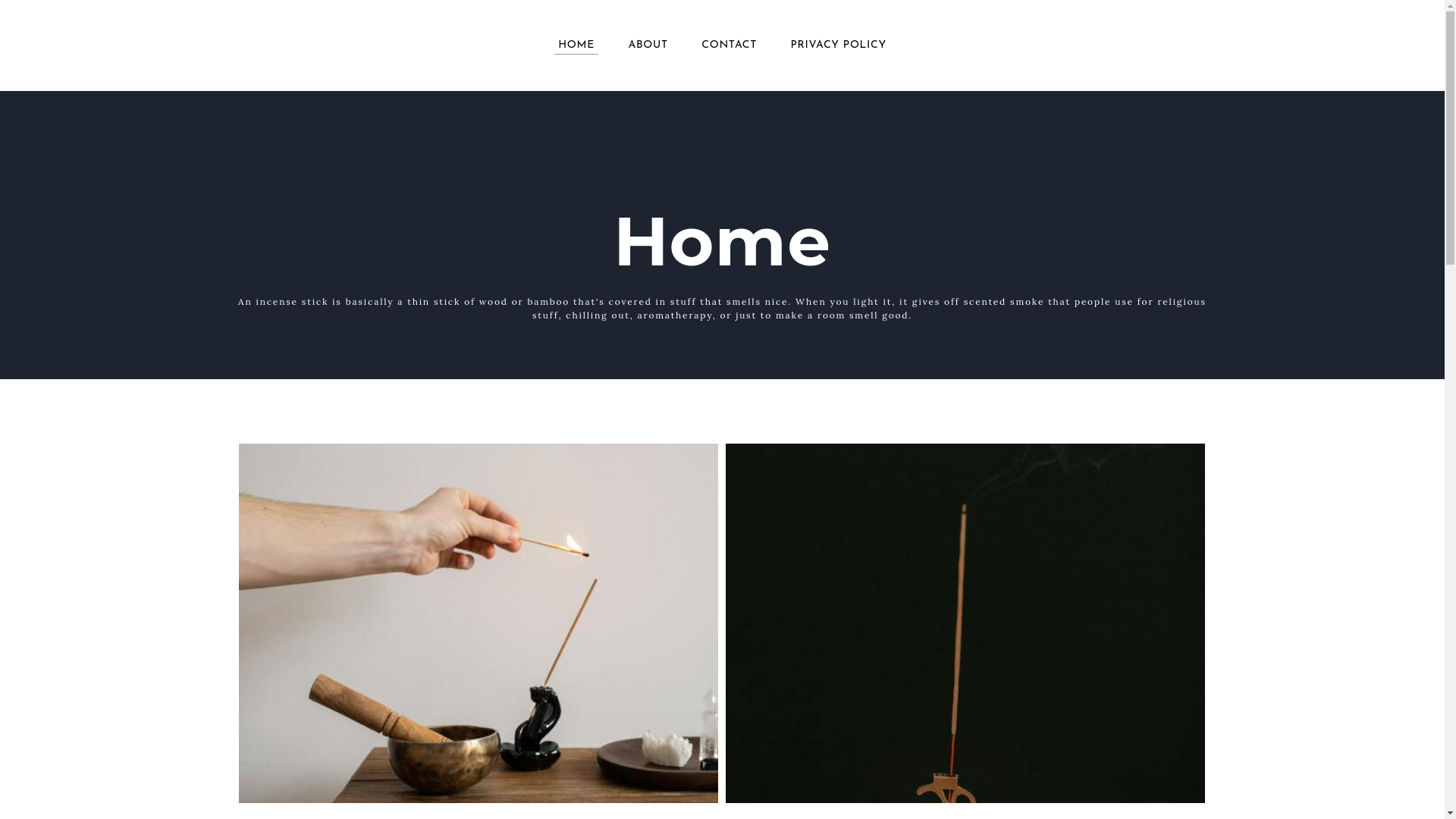 website screenshot of https://aincensestick-irur.pages.dev/