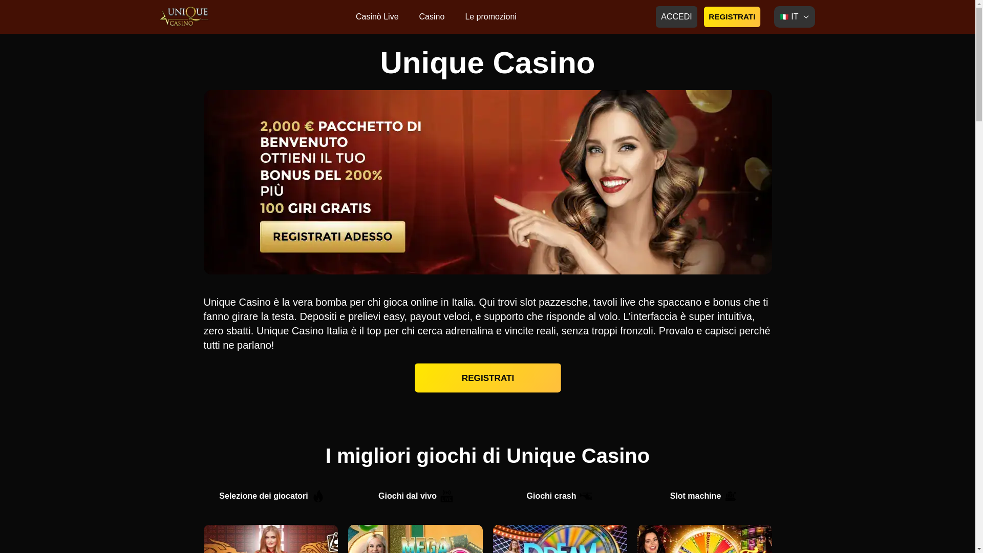 website screenshot of https://win-unique-casino-it-1871.pages.dev/