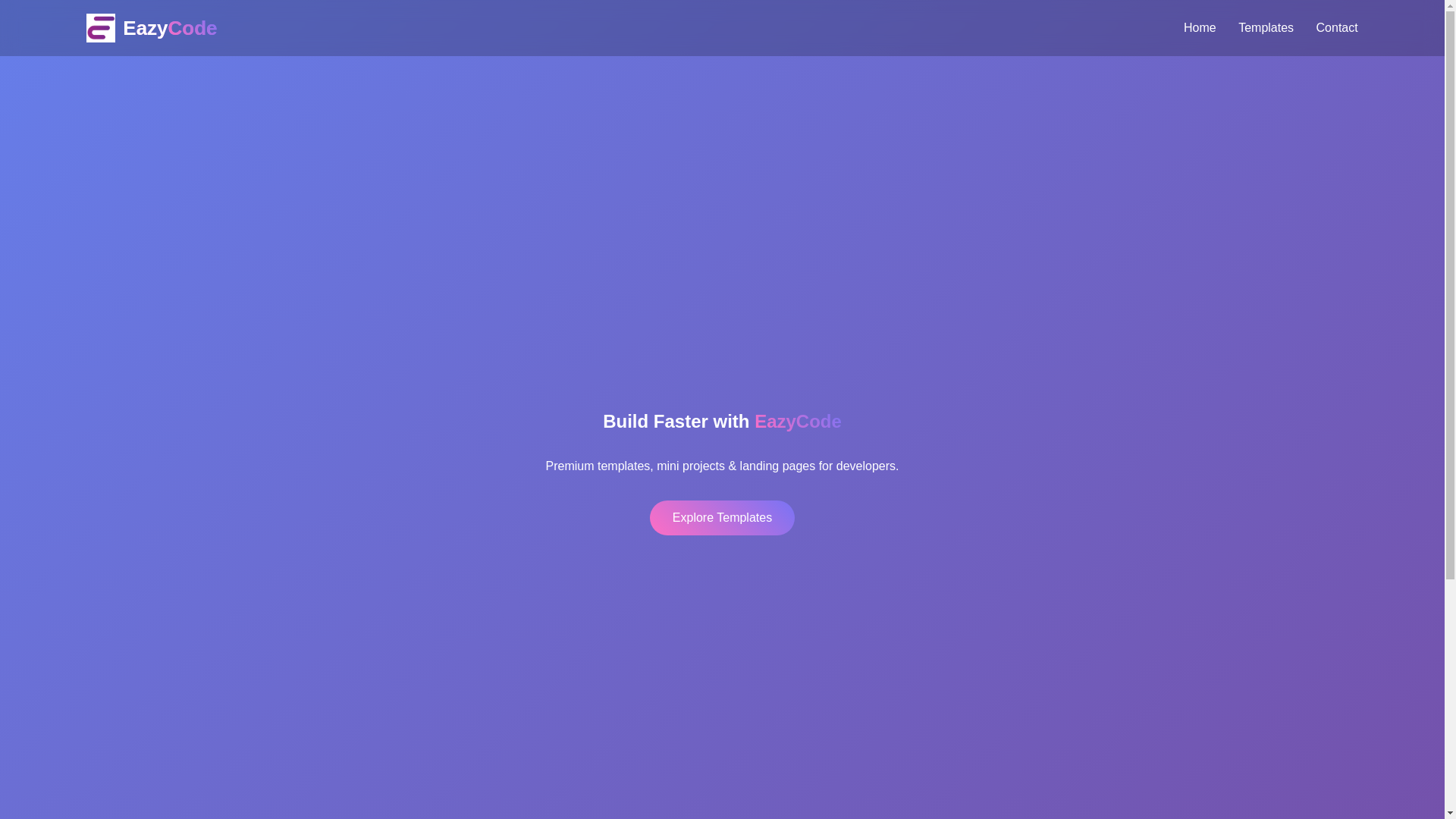 website screenshot of https://eazycode.com.ng/