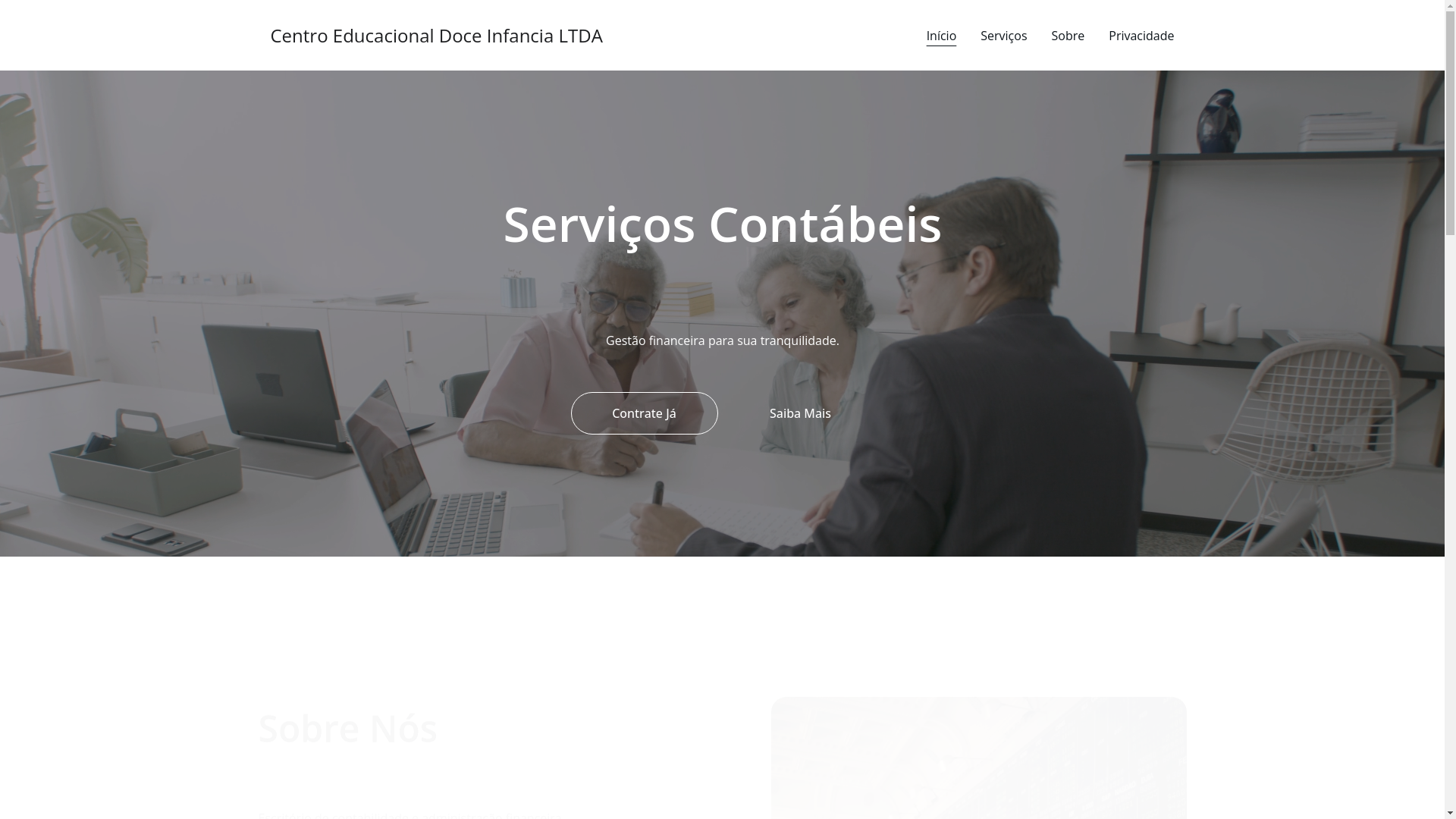 website screenshot of https://centroeducacionaldoceinfancialtda.shop/