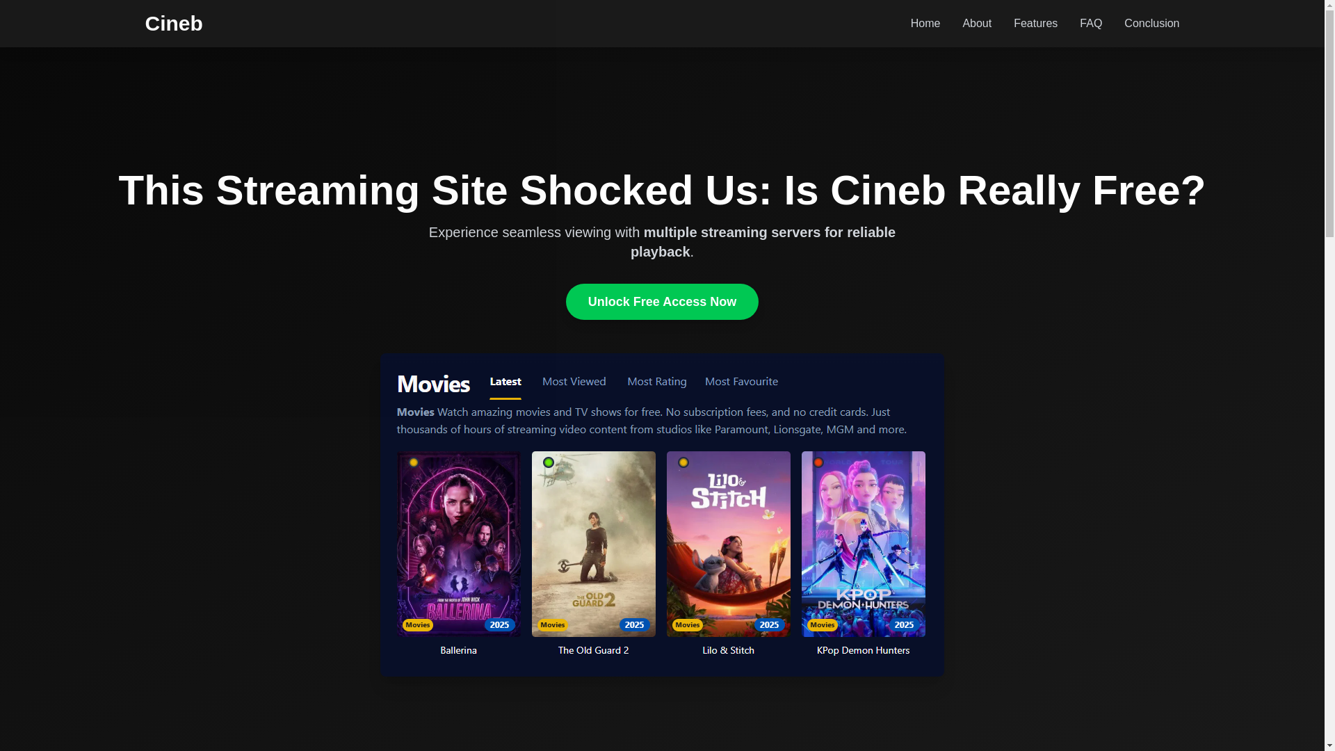 website screenshot of https://cineb-w4hv.pages.dev/