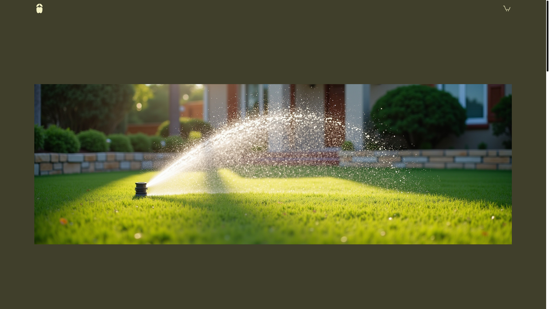 website screenshot of https://lawnandgardensprinklers.ca/