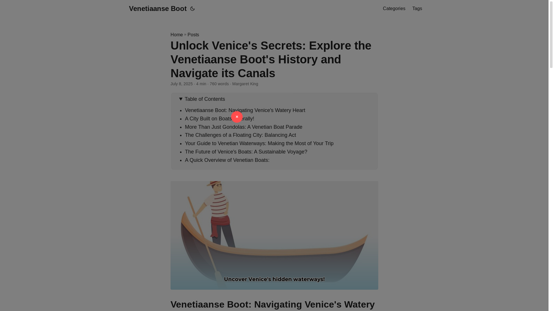 website screenshot of https://venetiaanse-boot.pages.dev/