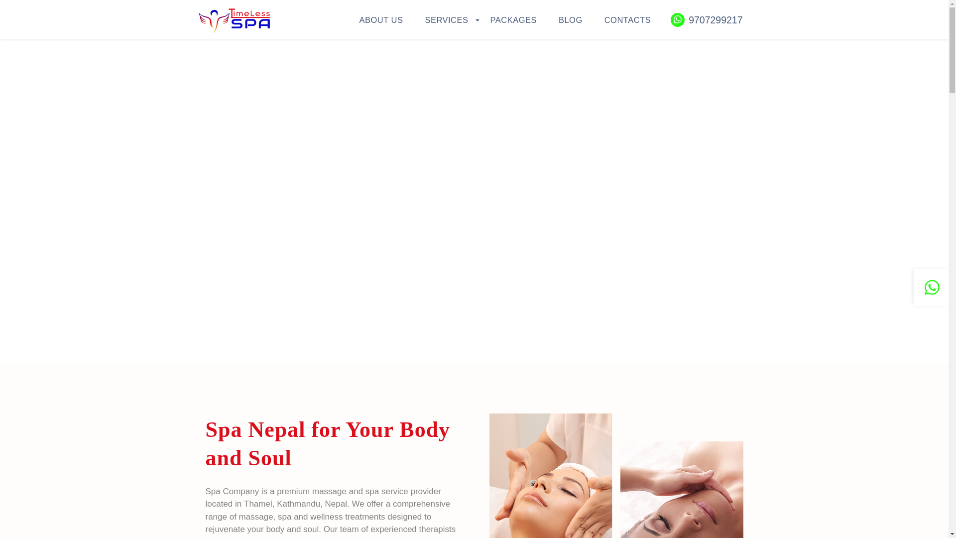 website screenshot of https://bestspanepal.com/