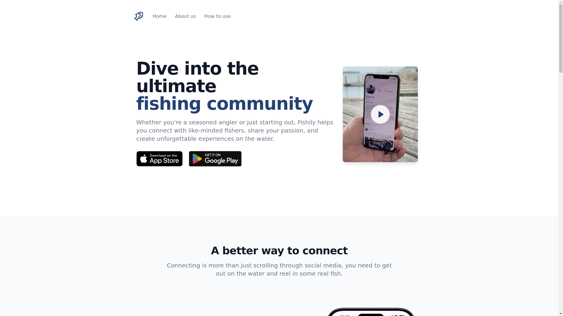 website screenshot of https://fishily-website.pages.dev/
