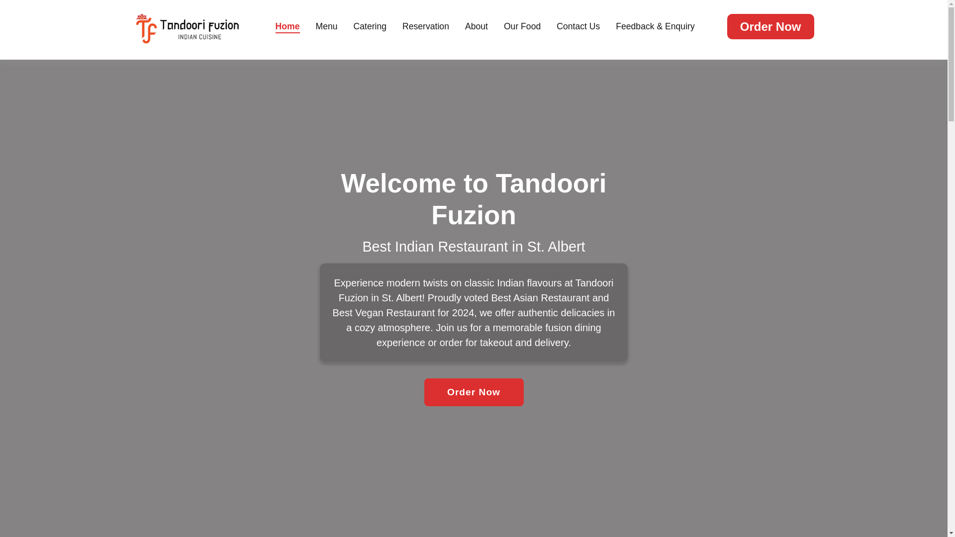 website screenshot of https://tandoori-fusion.pages.dev/