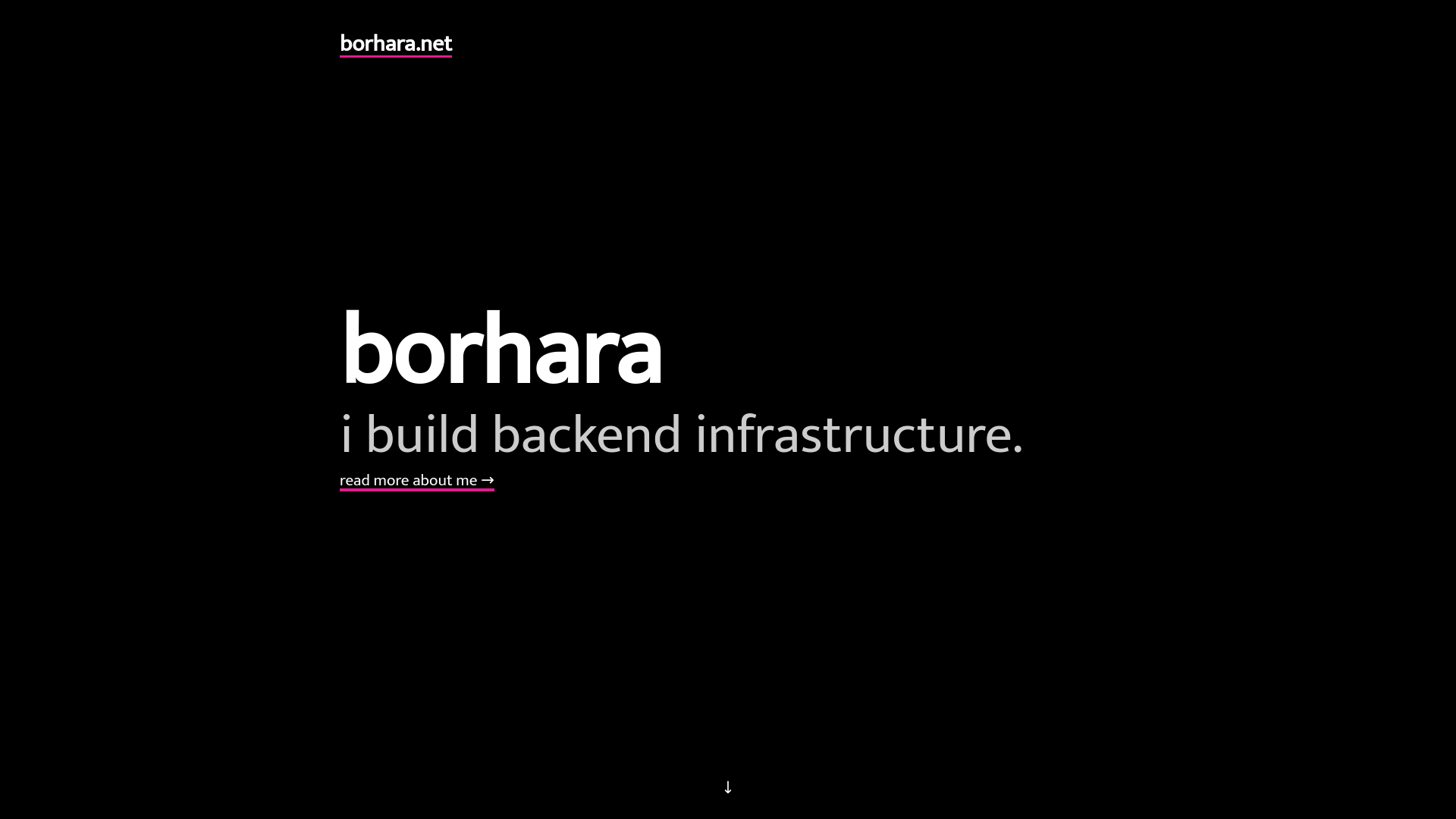 website screenshot of https://borhara.net/