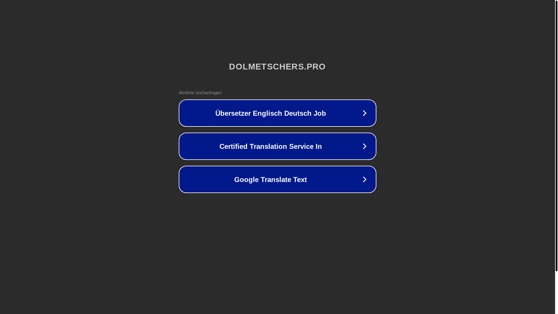 website screenshot of https://dolmetschers.pro/