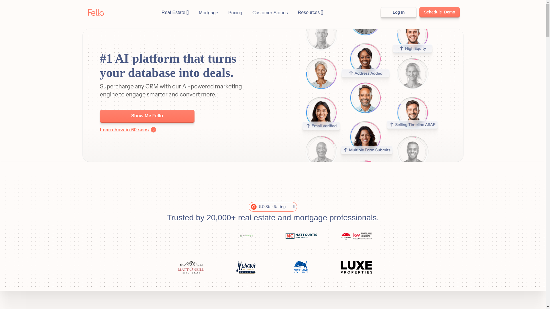 website screenshot of https://www.hifello.com/