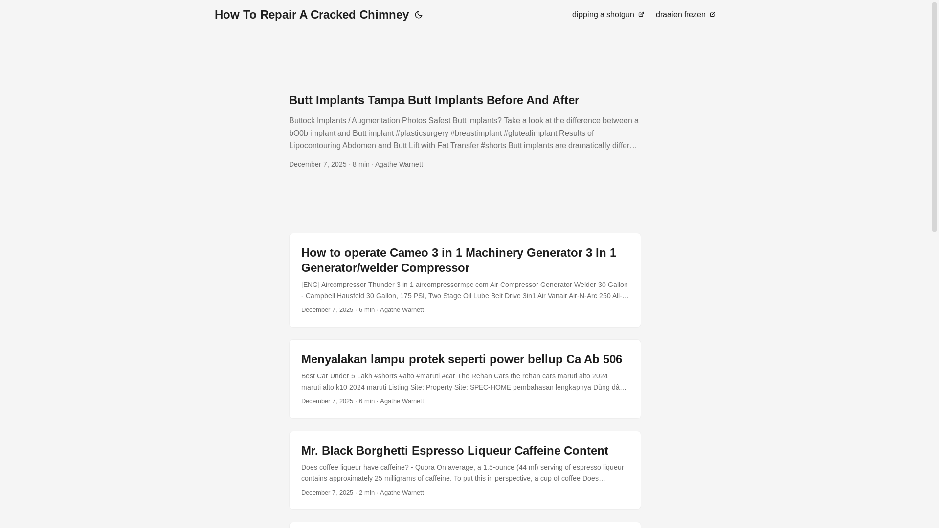 website screenshot of https://howtorepairacrackedchimney.pages.dev/
