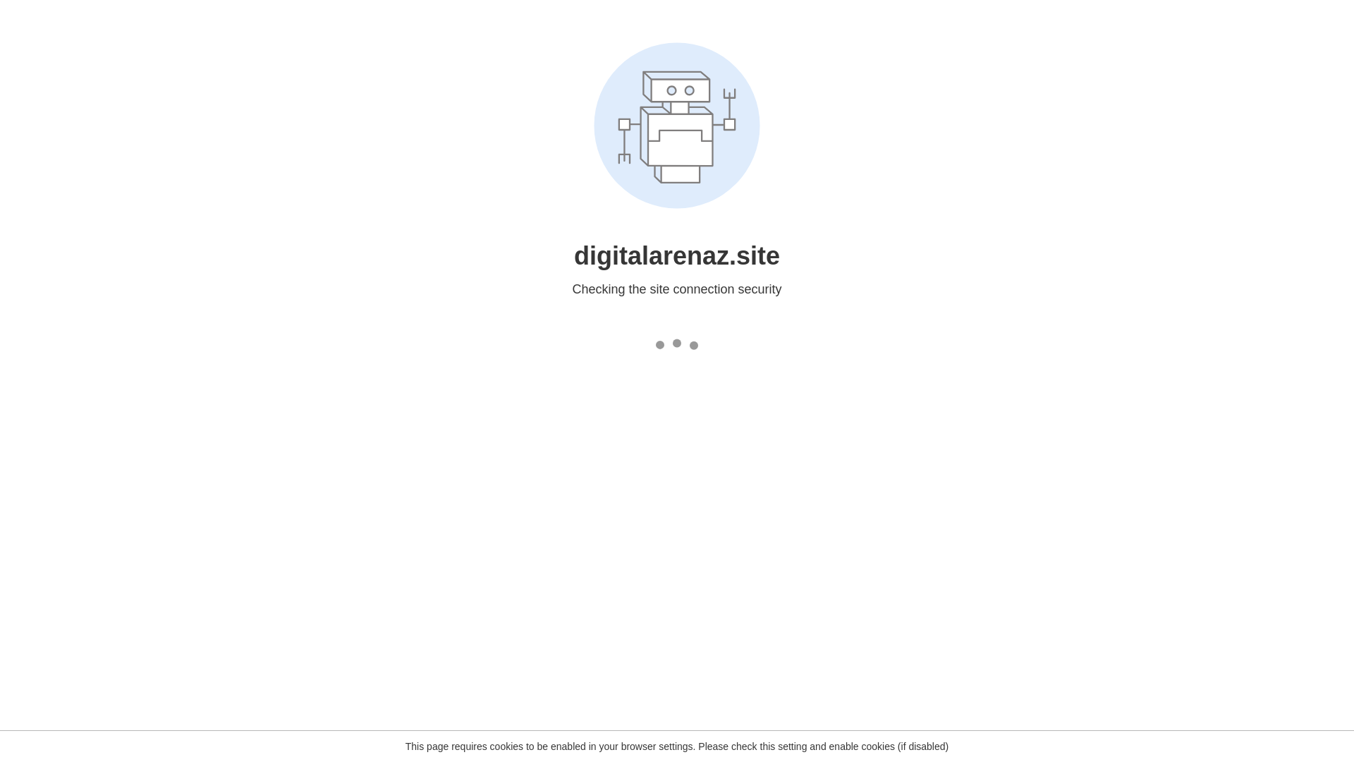 website screenshot of https://digitalarenaz.site/