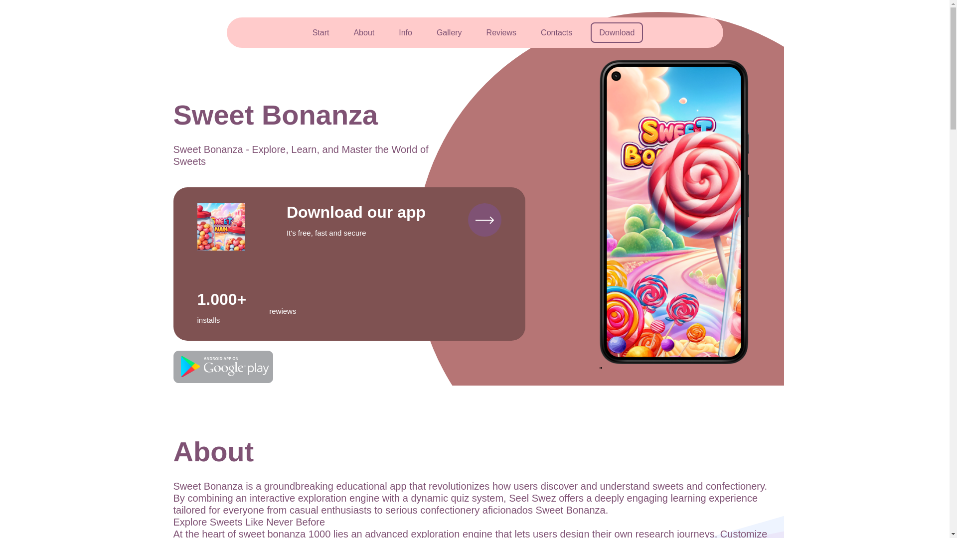 website screenshot of https://sweet-bonanza-nl.site/
