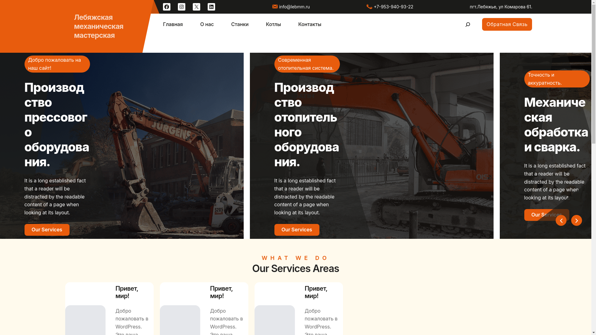 website screenshot of https://lebmm.ru/