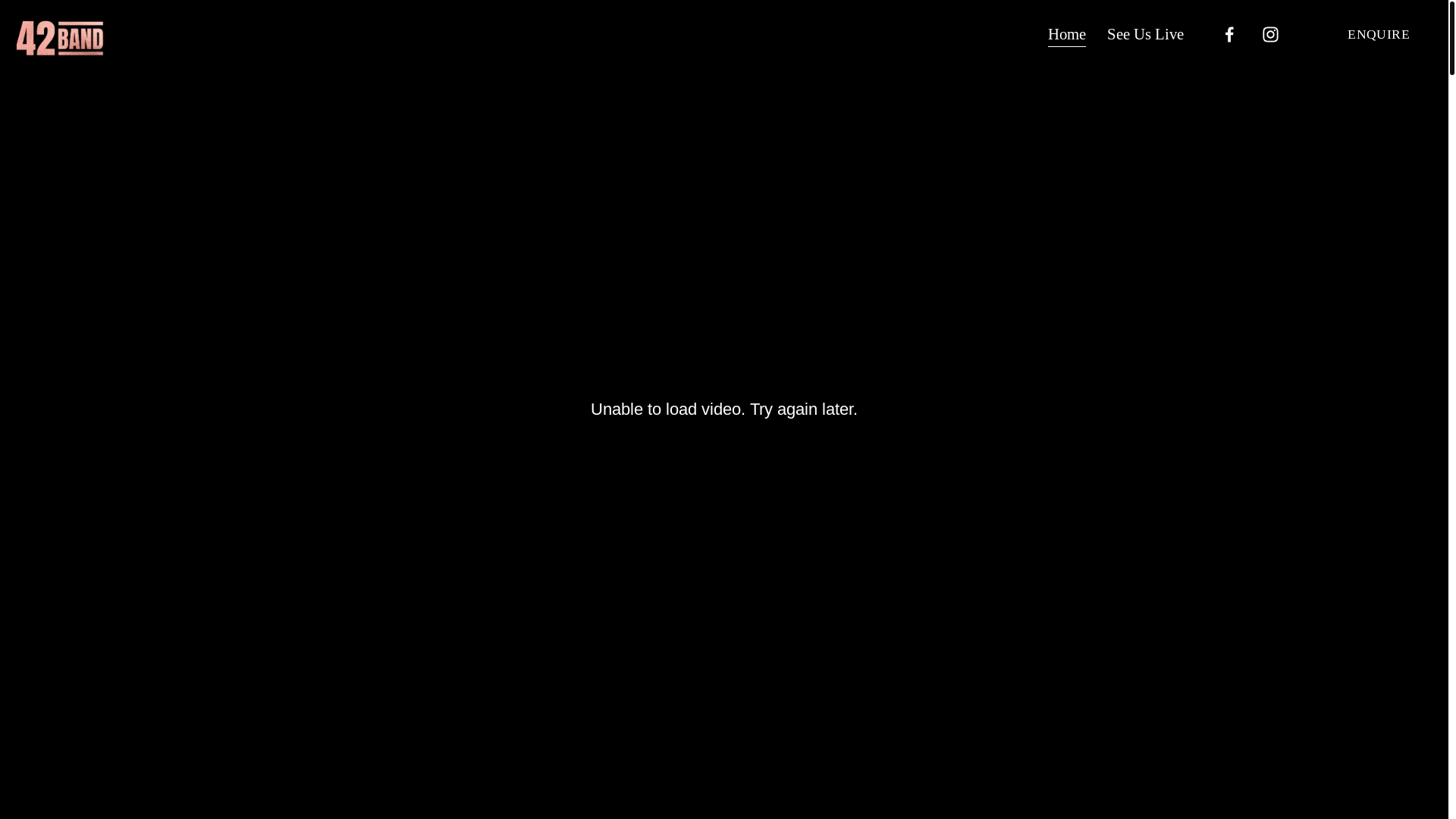 website screenshot of https://42band.online/