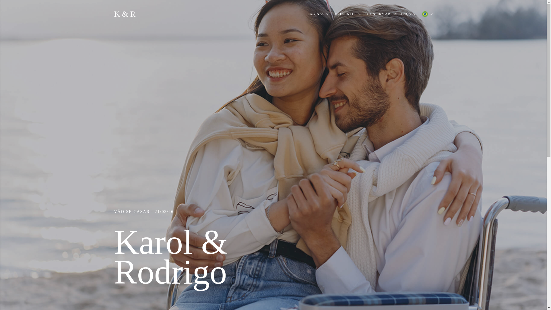 website screenshot of https://karolerodrigo.com/