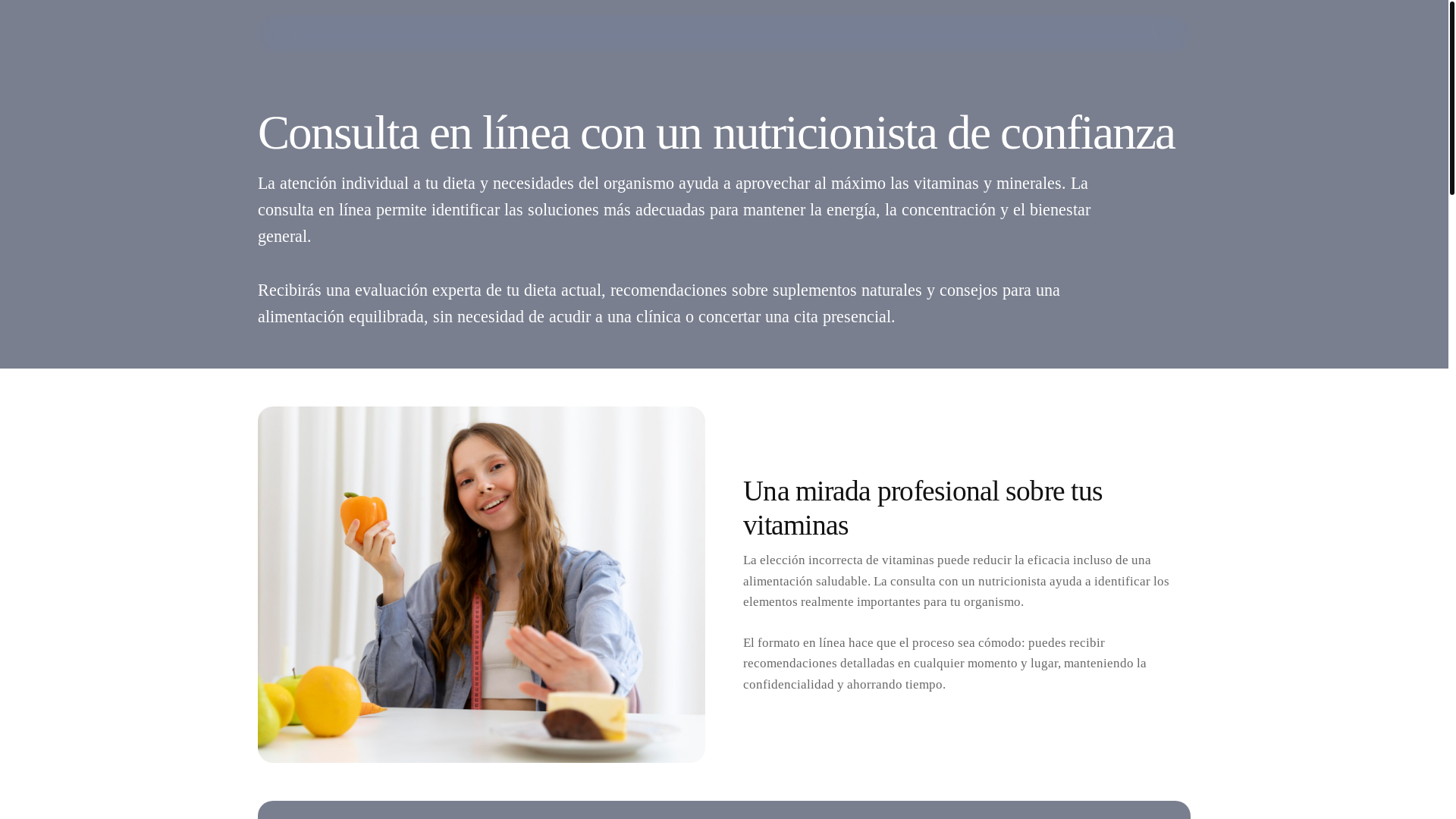 website screenshot of https://pureaxisvital.info/