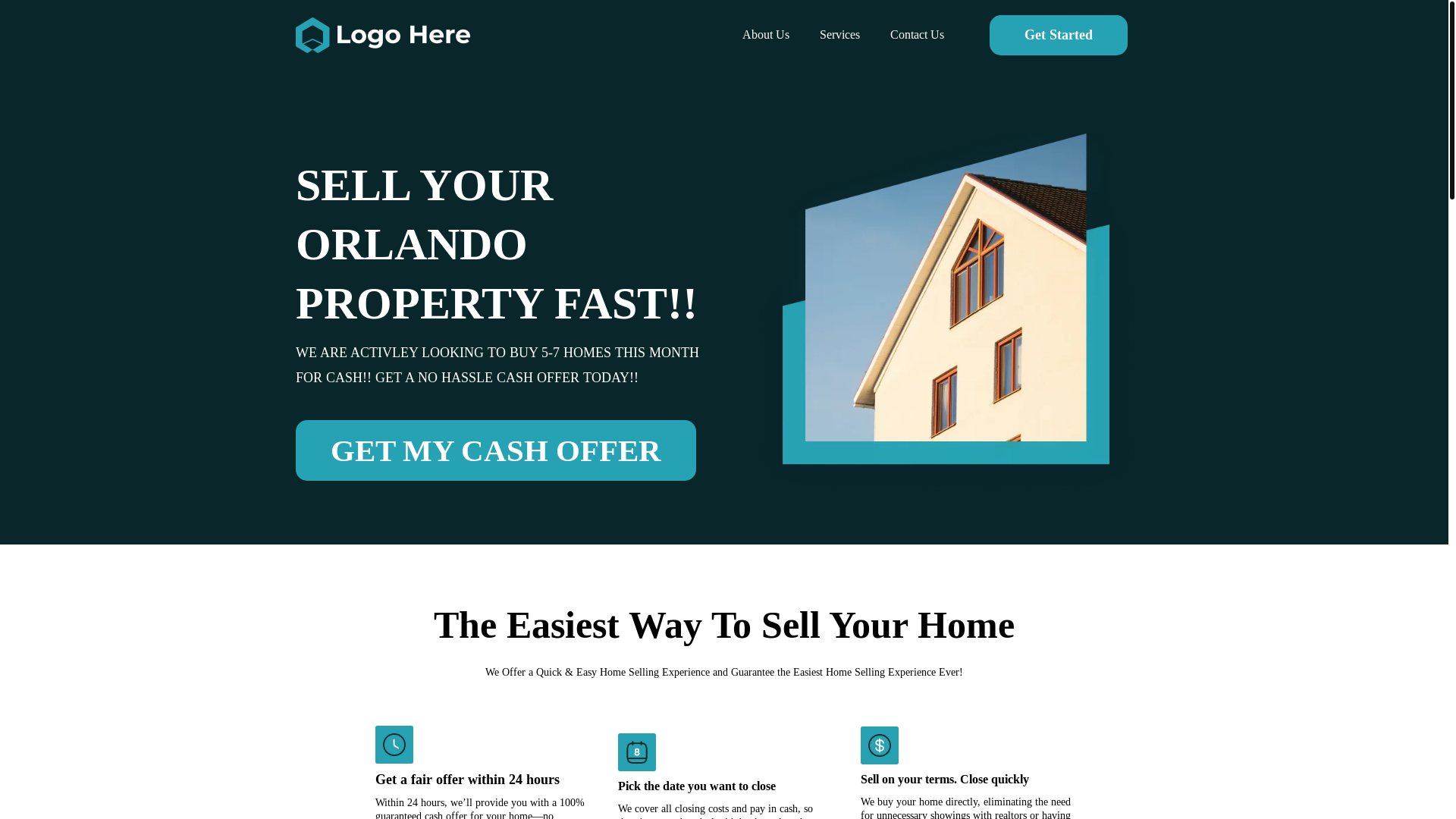 website screenshot of https://pinnacle-home-buyers.com/