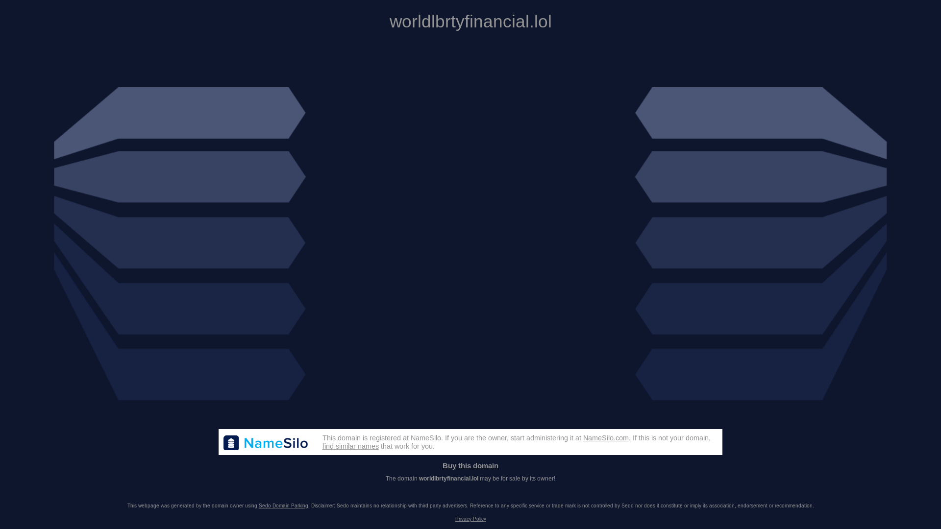website screenshot of https://worldlbrtyfinancial.lol/