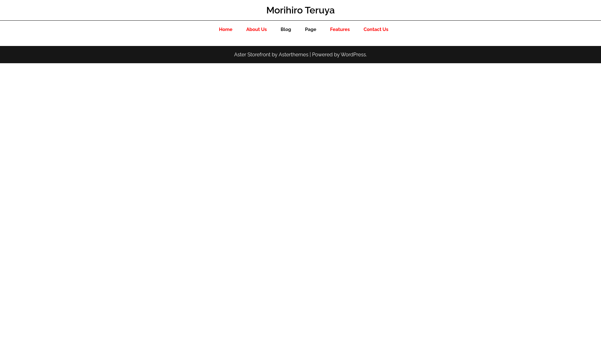 website screenshot of https://morihiroteruya.pages.dev/