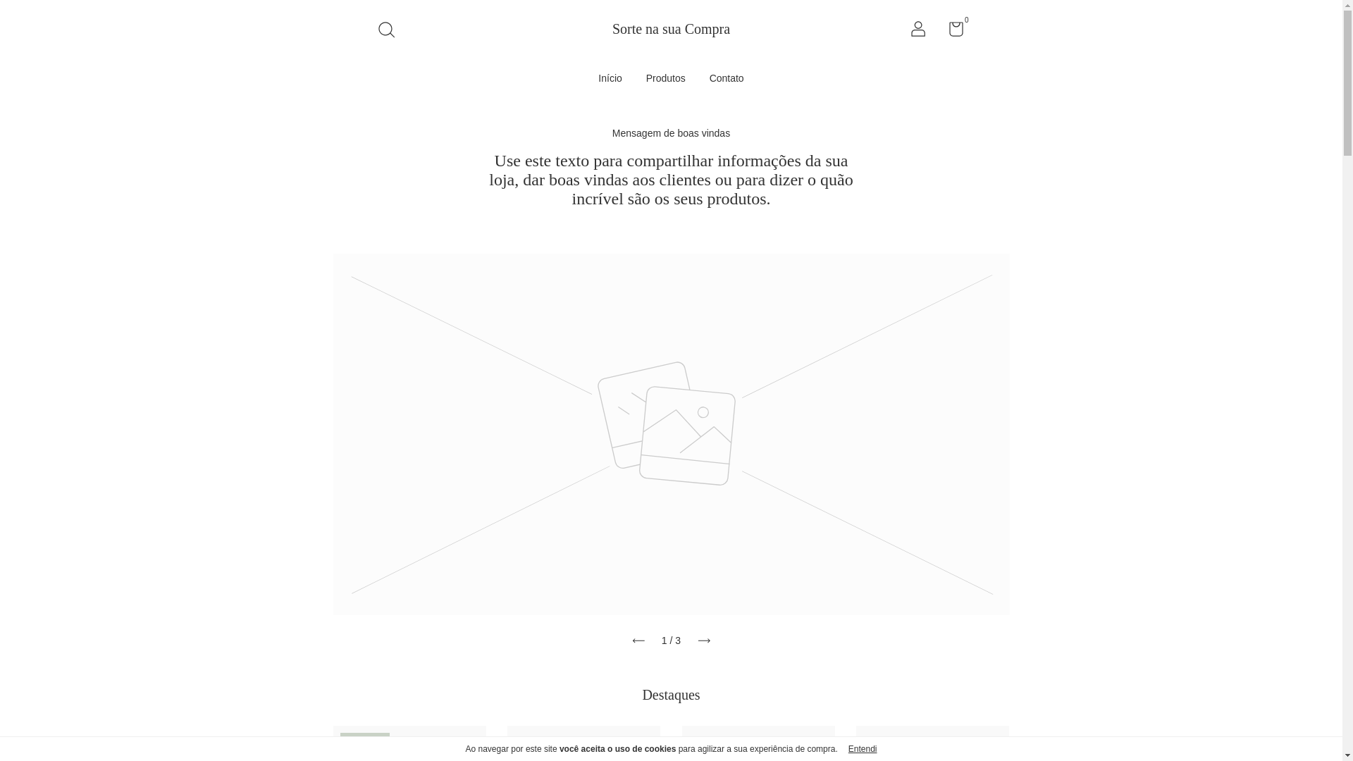 website screenshot of https://sortenasuacompra.com.br/