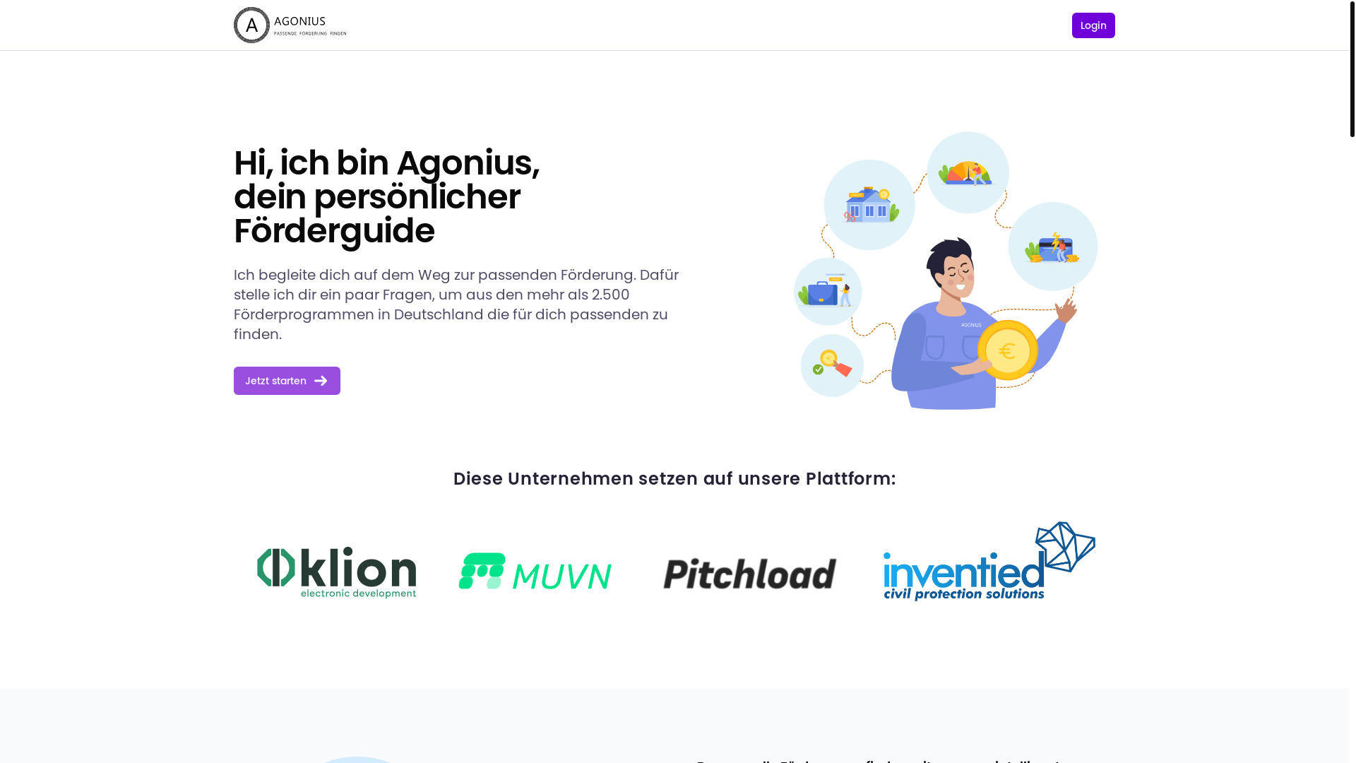 website screenshot of https://agonius.pages.dev/