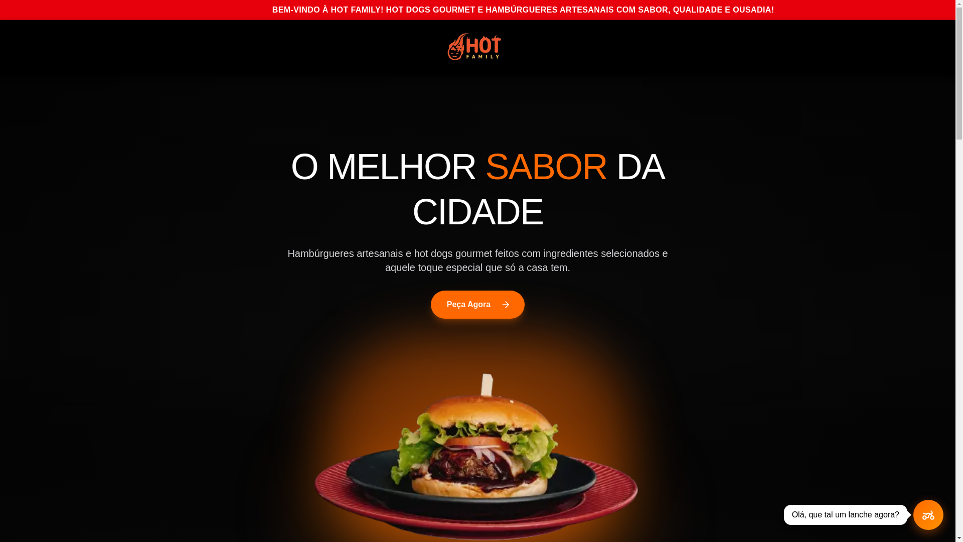 website screenshot of https://hotfamily.com.br/