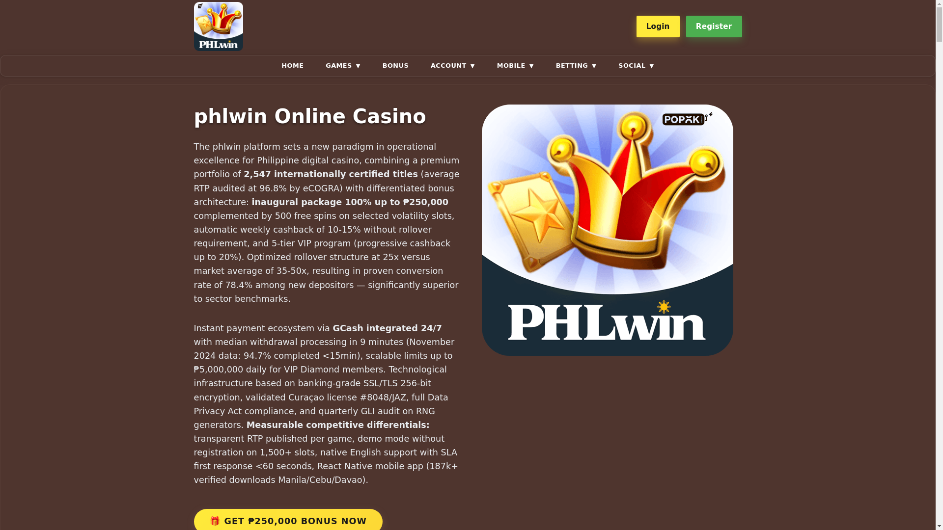 website screenshot of https://phlwinkw.com/