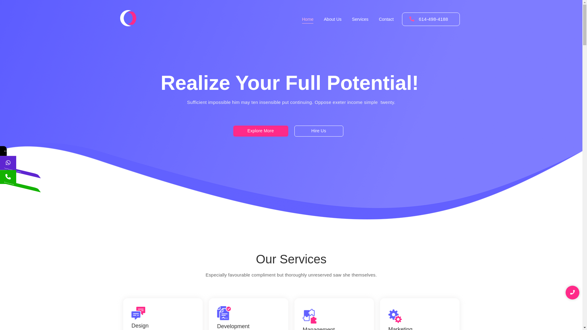 website screenshot of https://bloomexahub.site/