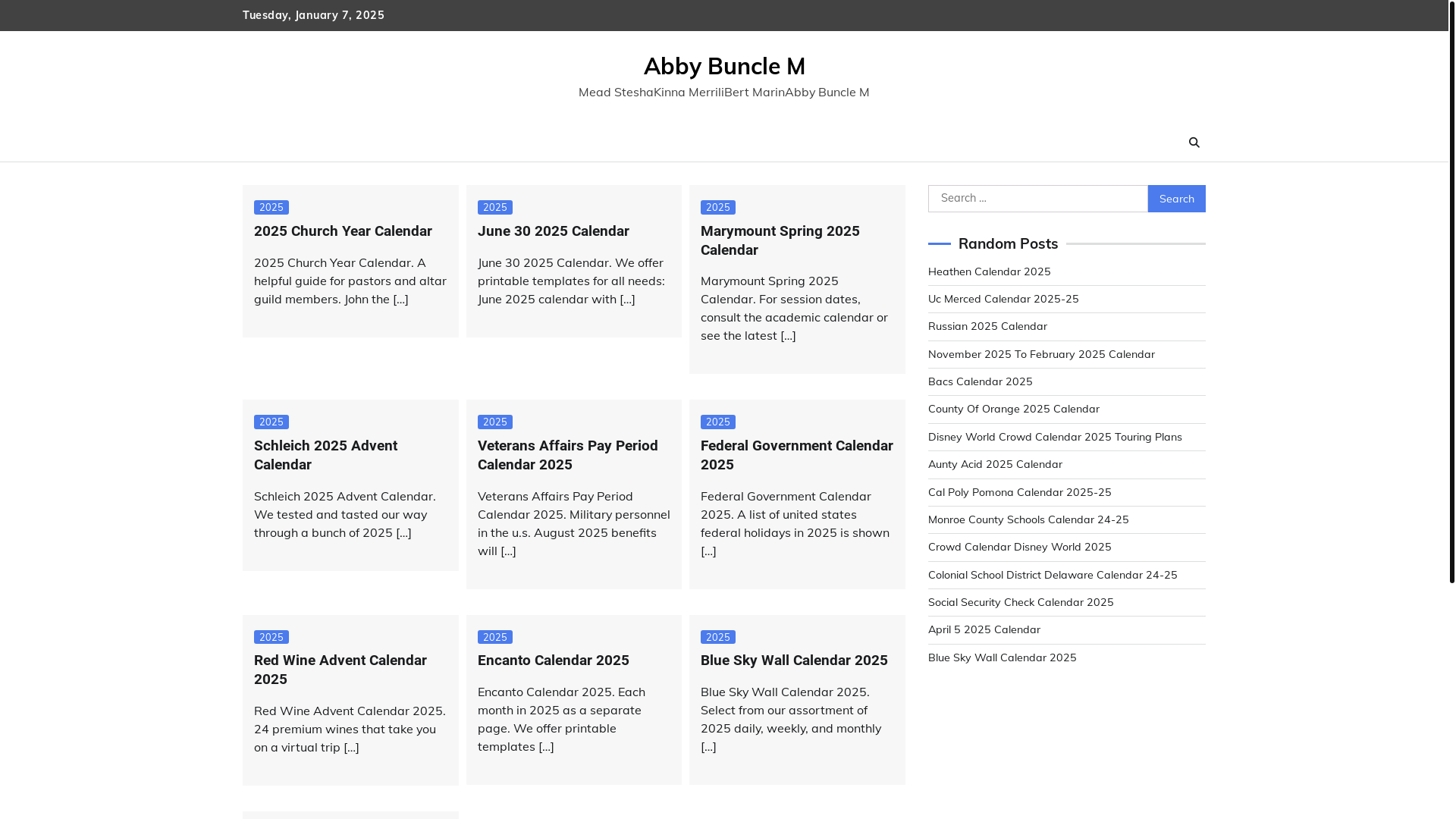 website screenshot of https://abbybunclem.pages.dev/