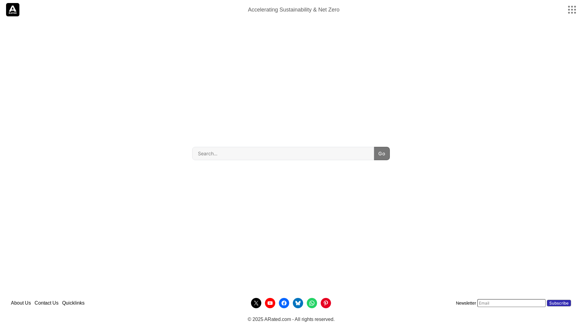 website screenshot of https://arated.pages.dev/