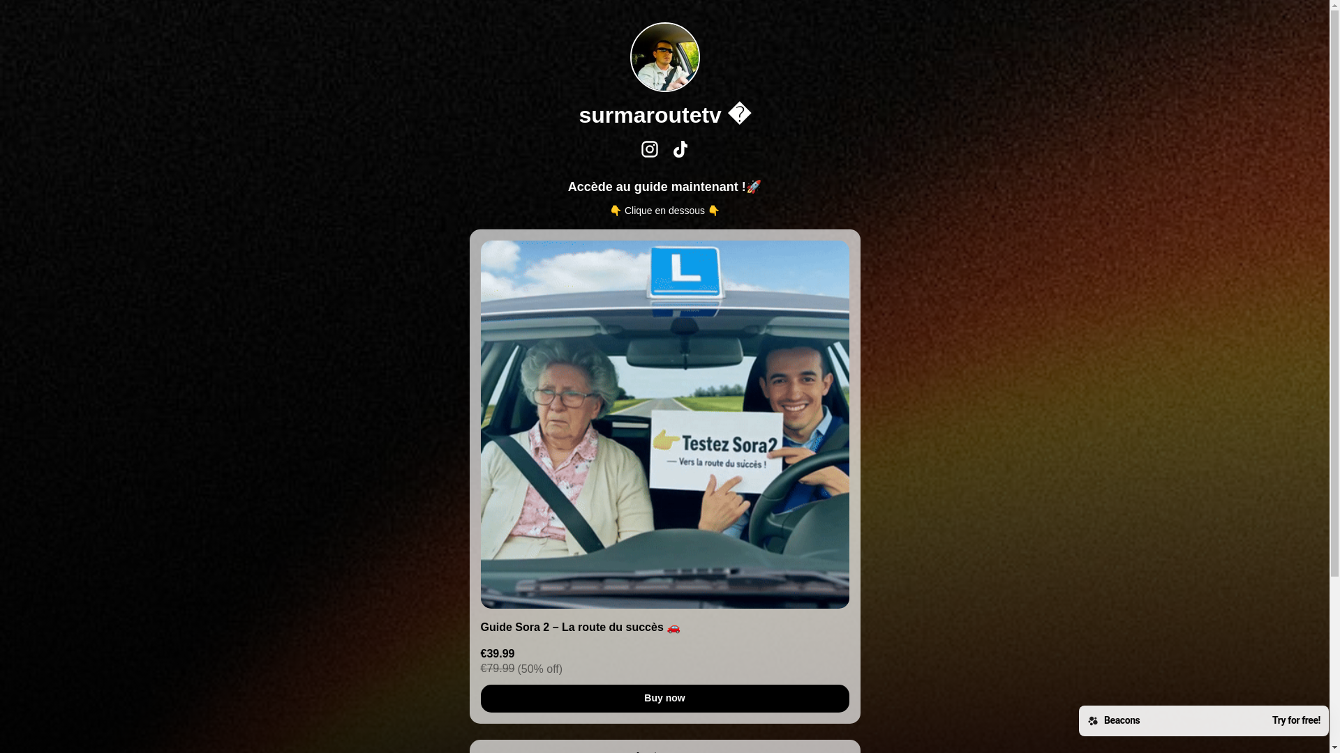 website screenshot of https://surmaroutetv.com/