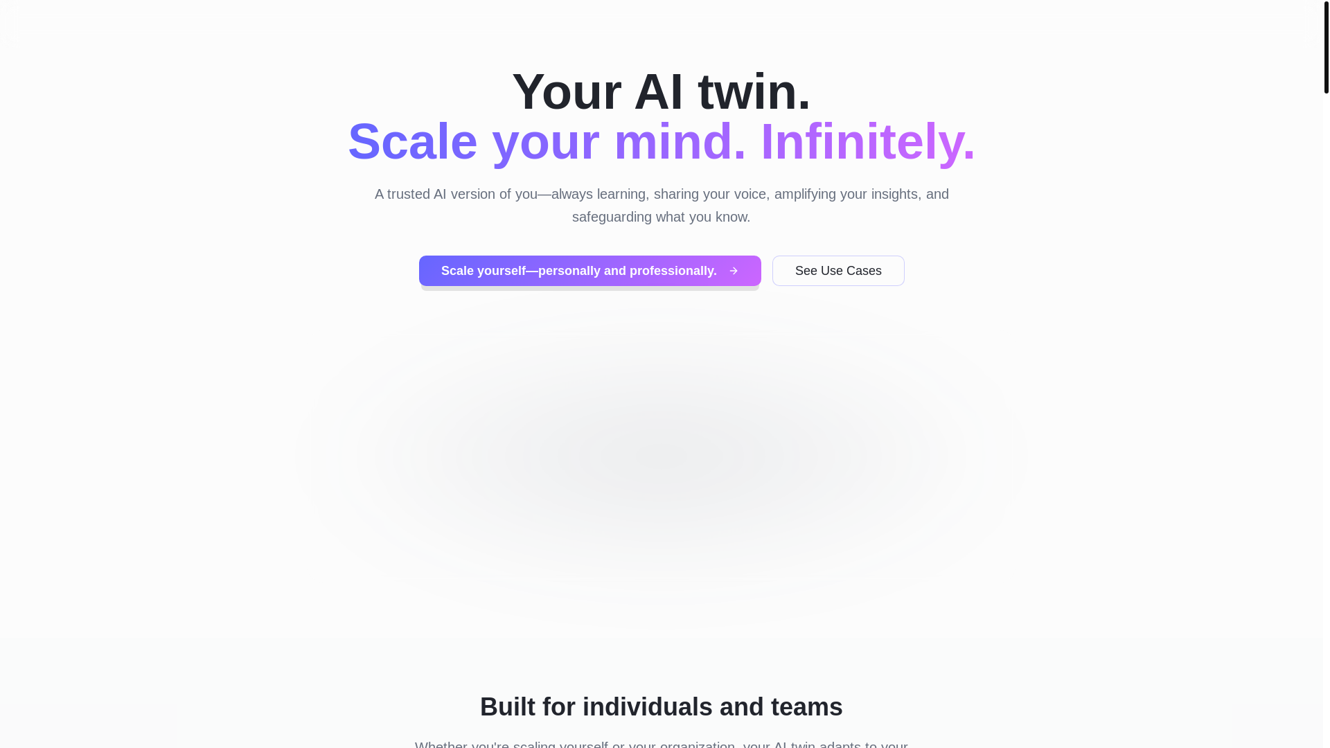 website screenshot of https://twin-brain-labs.pages.dev/