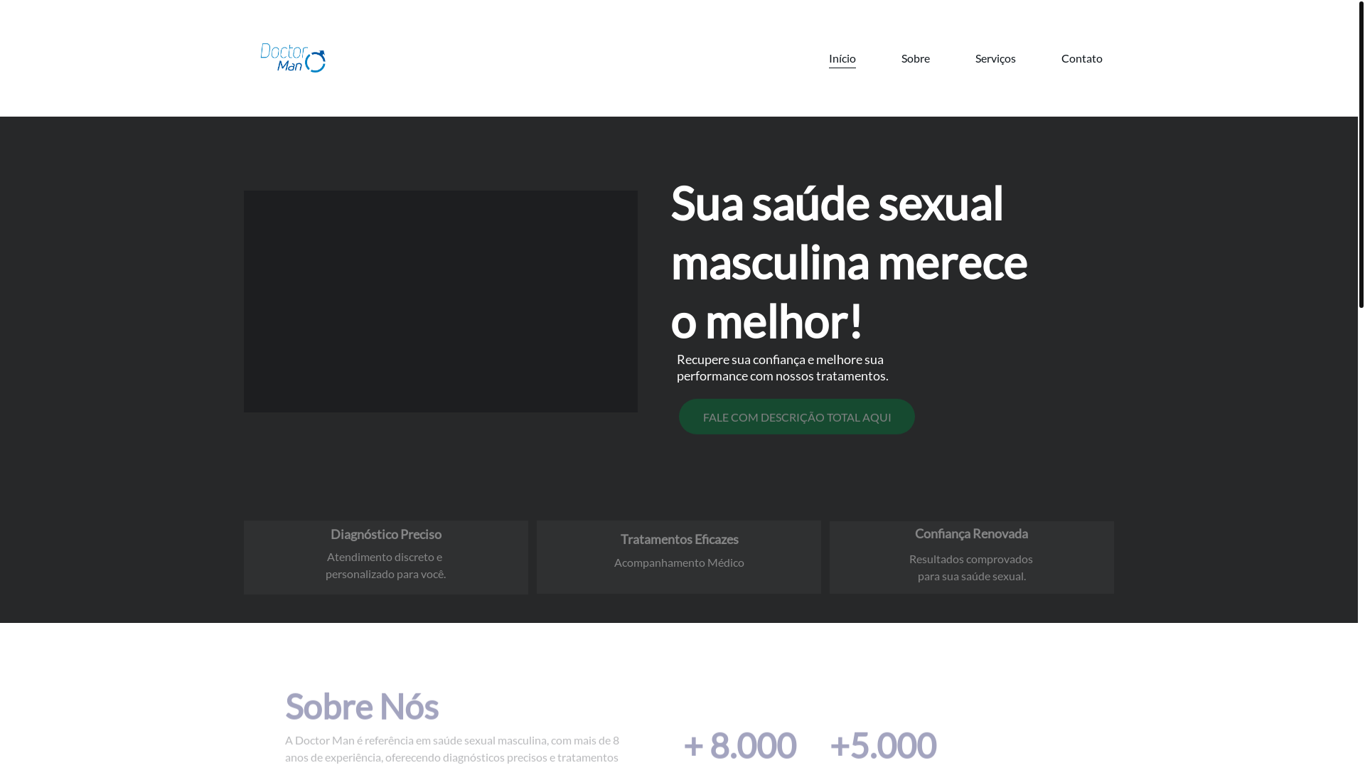 website screenshot of https://doctormanoficial.com.br/