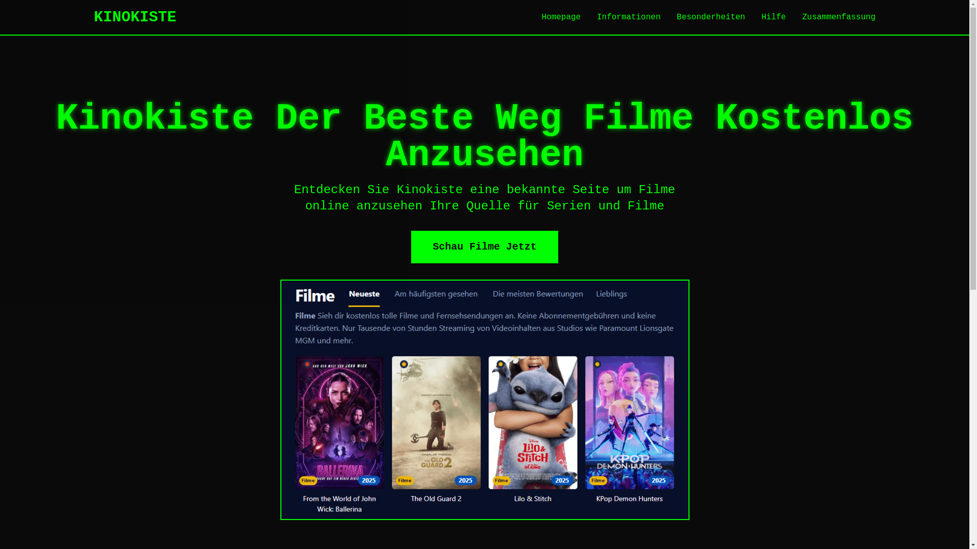 website screenshot of https://kinokiste-6gir.pages.dev/