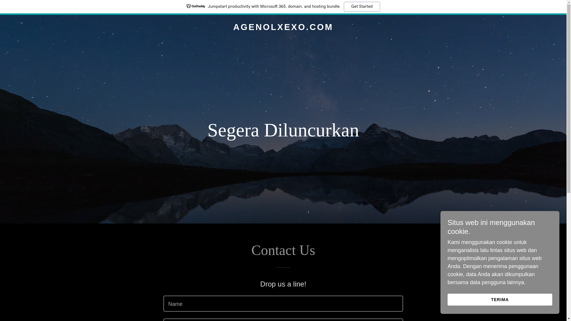 website screenshot of https://agenolxexo.com/