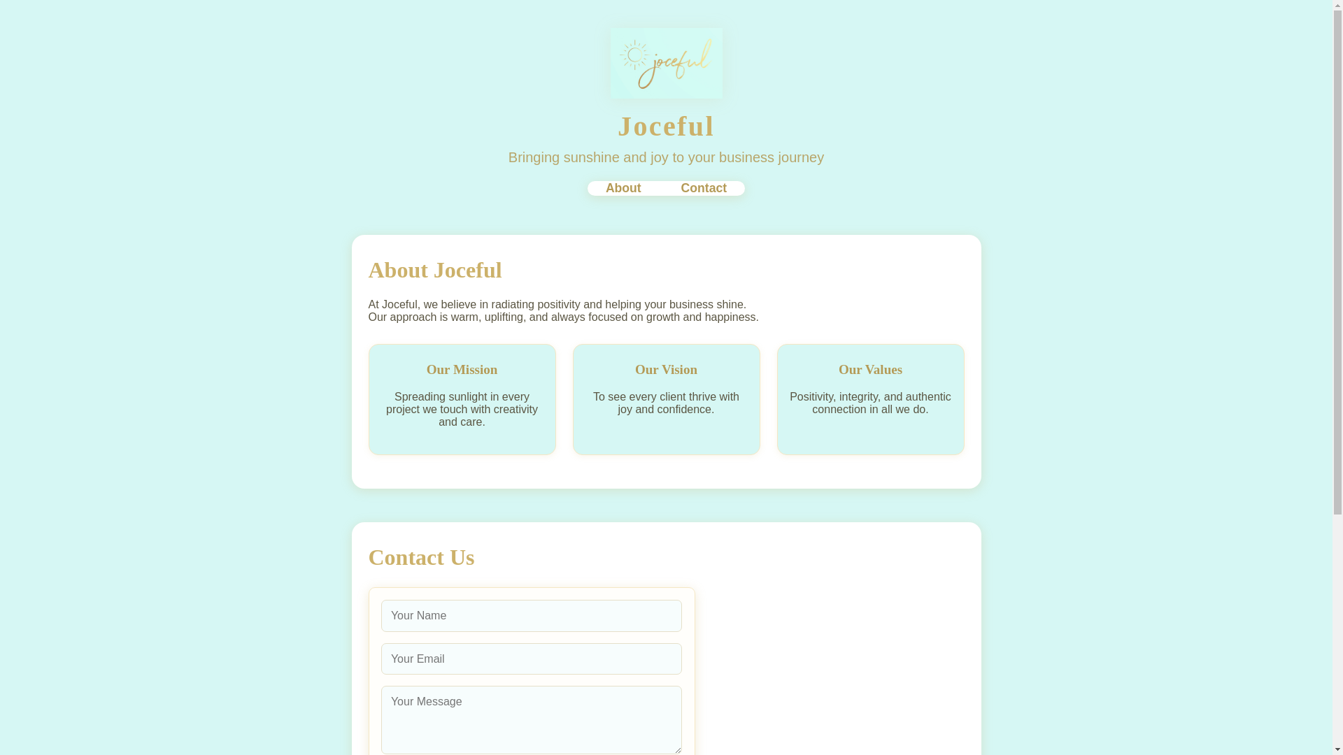website screenshot of https://joceful-site.pages.dev/